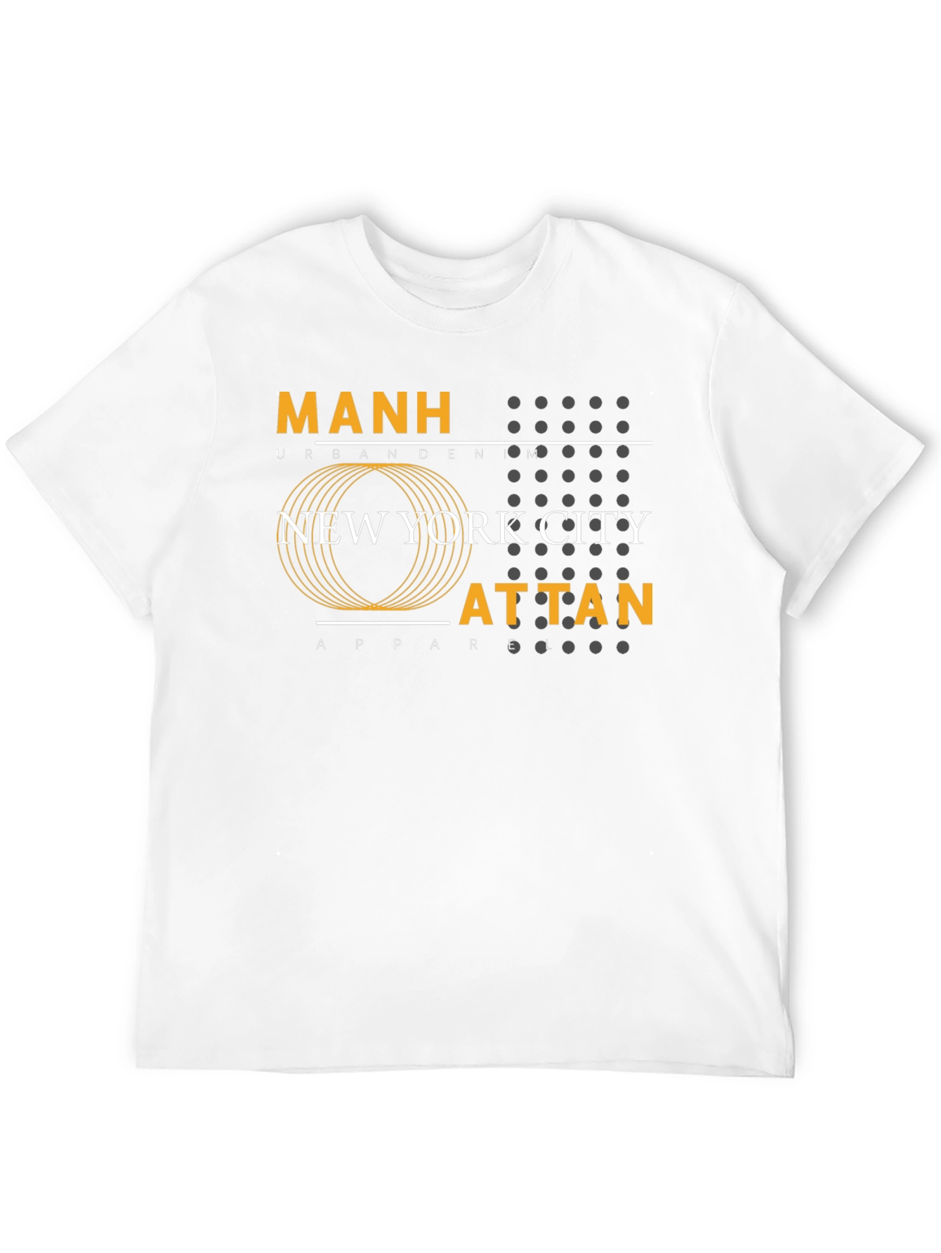 Manhattan NYC Urban Graphic Tee