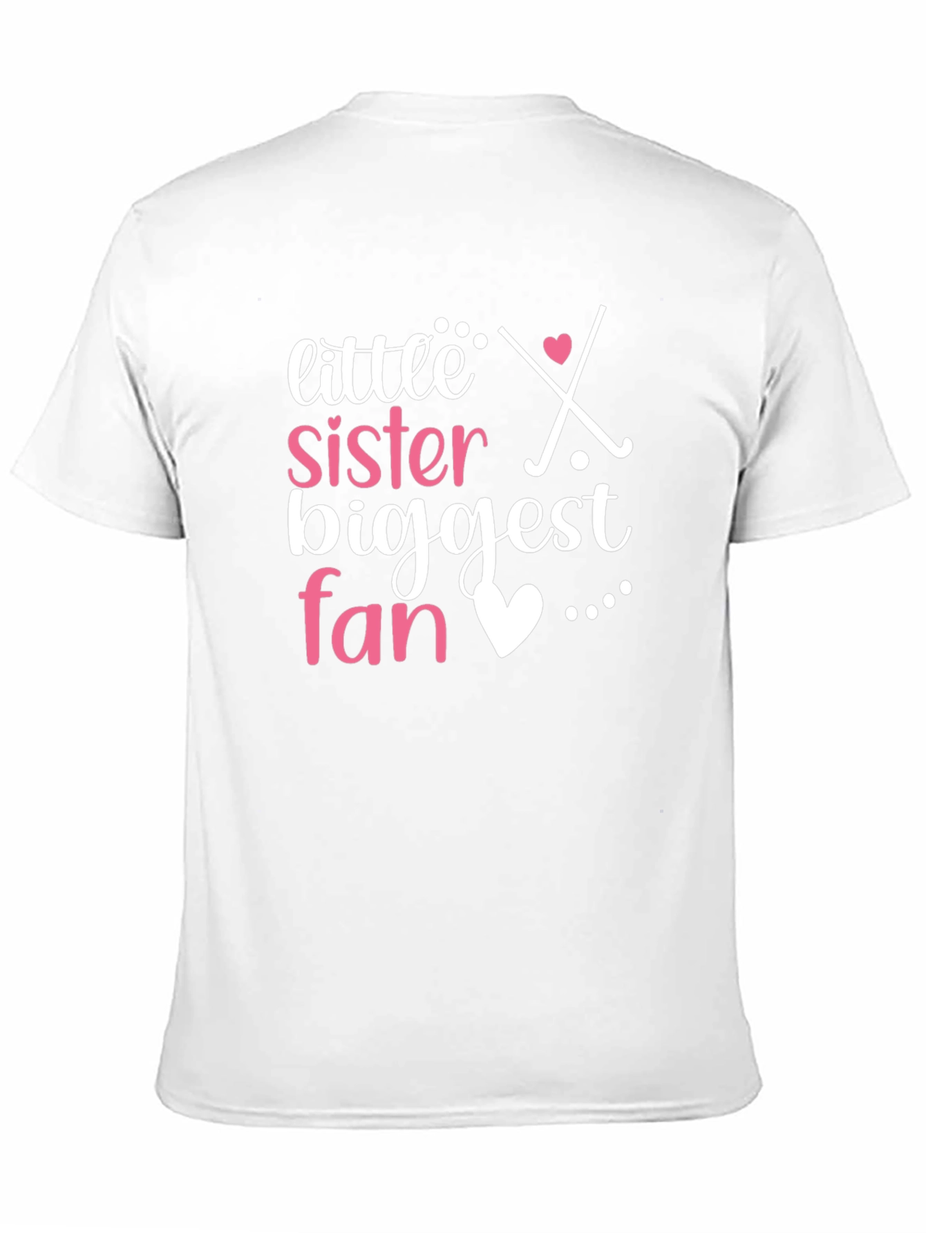 Little Sister Biggest Fan Tee