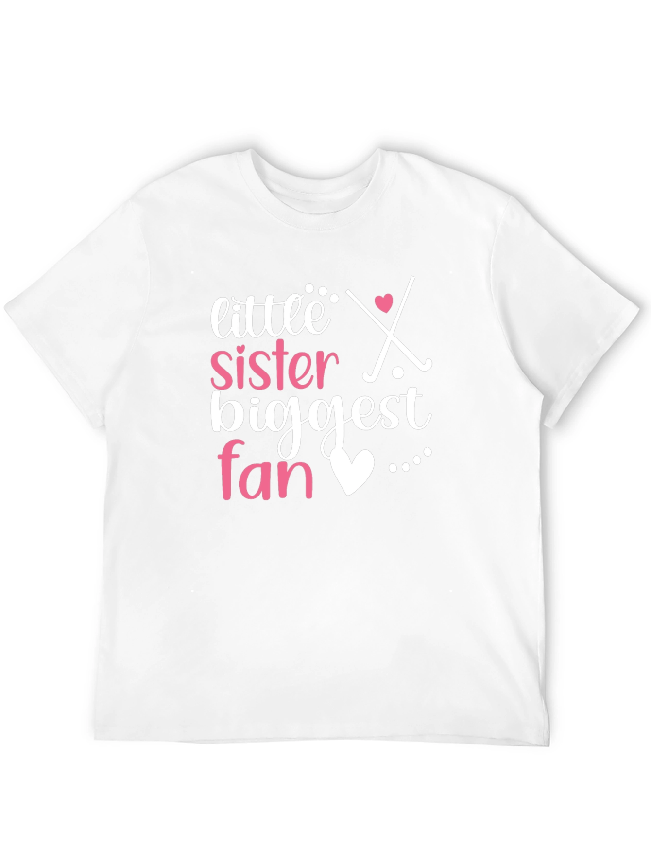 Little Sister Biggest Fan Tee
