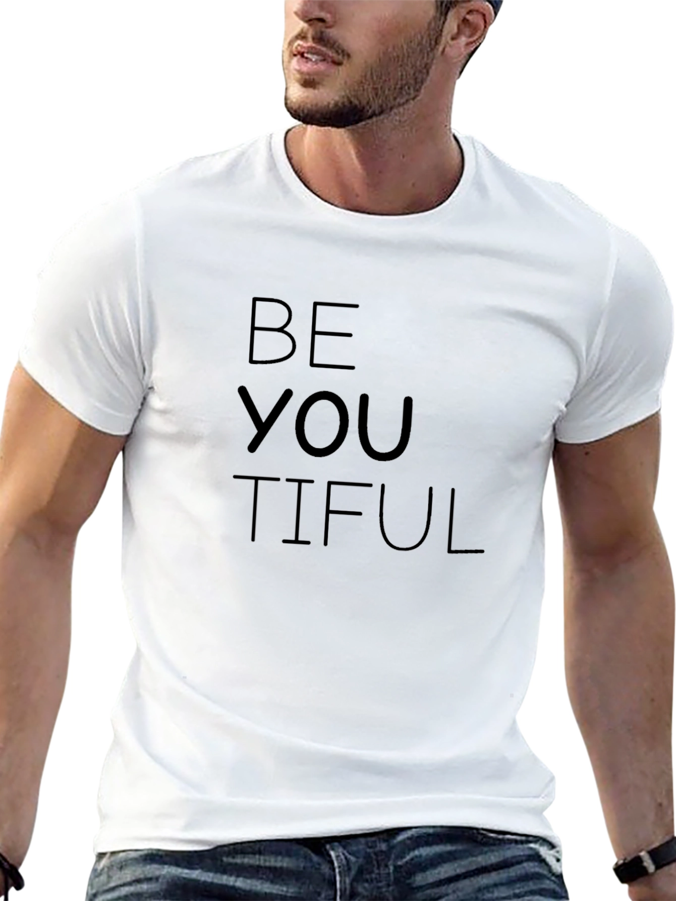 Be YOU TIFUL Black T-Shirt