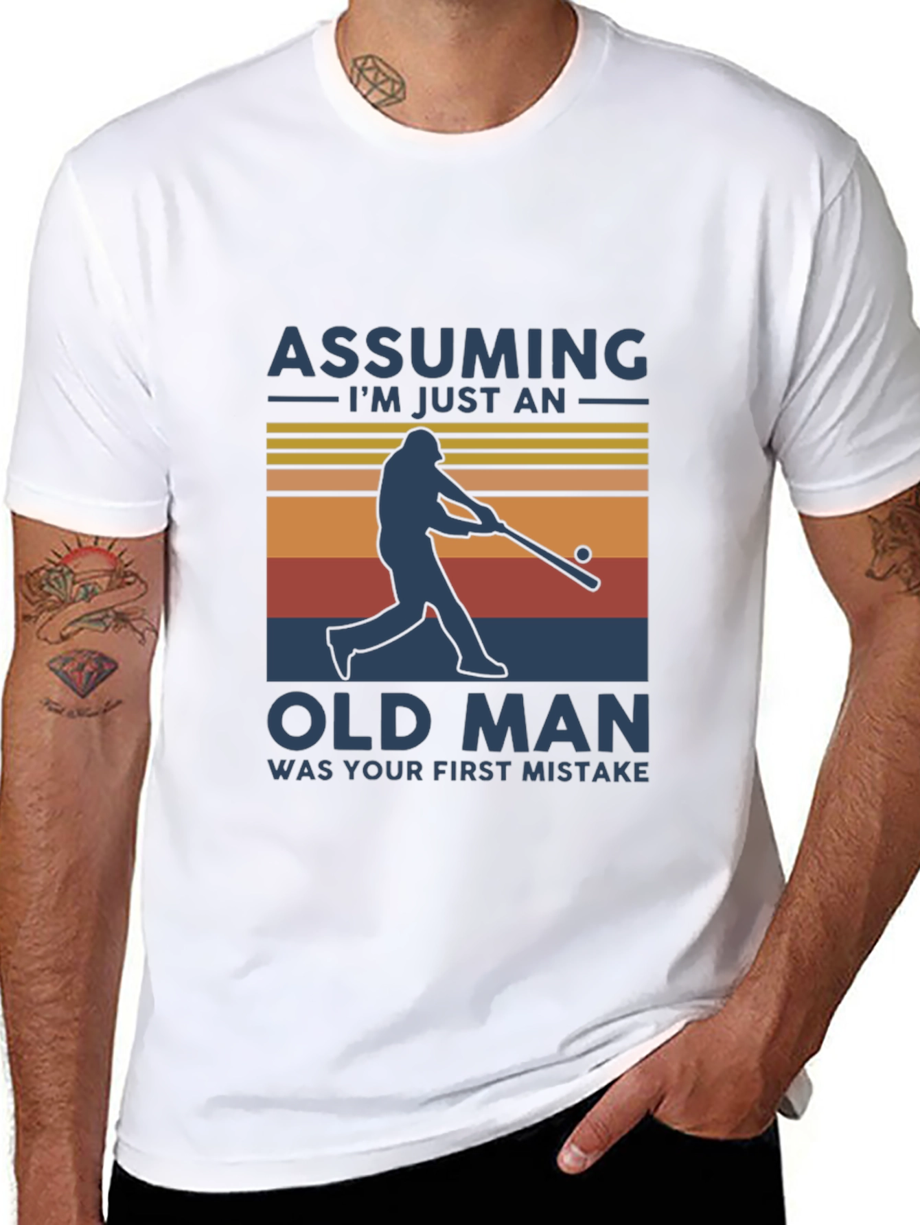Assuming Im Just An Old Man Graphic Tee