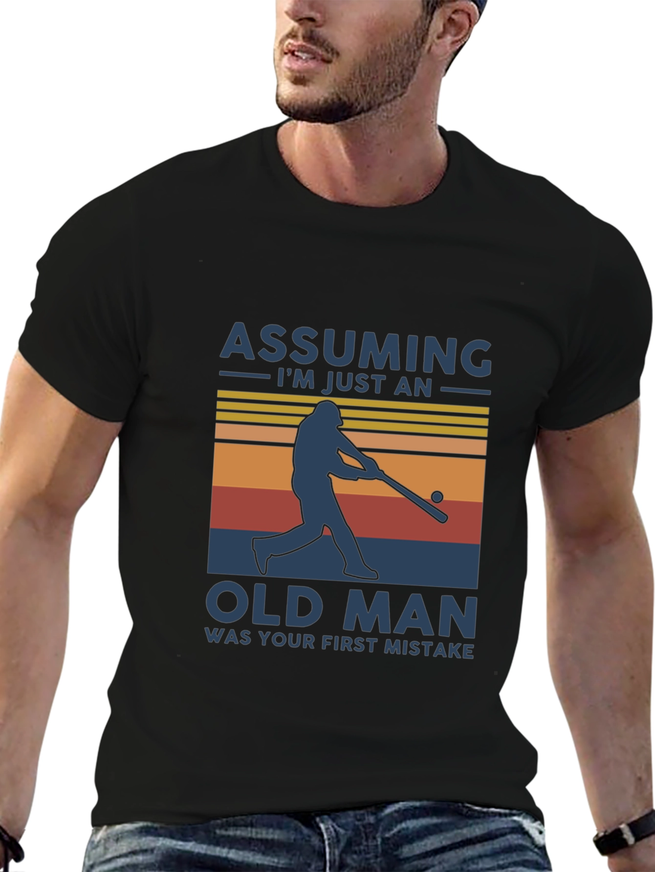 Assuming Im Just An Old Man Graphic Tee