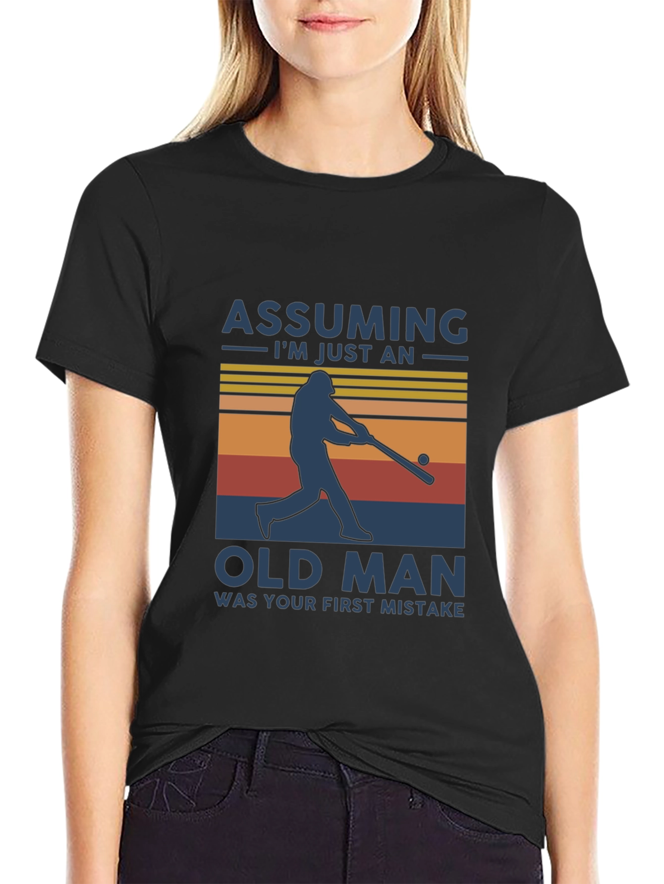 Assuming Im Just An Old Man Graphic Tee