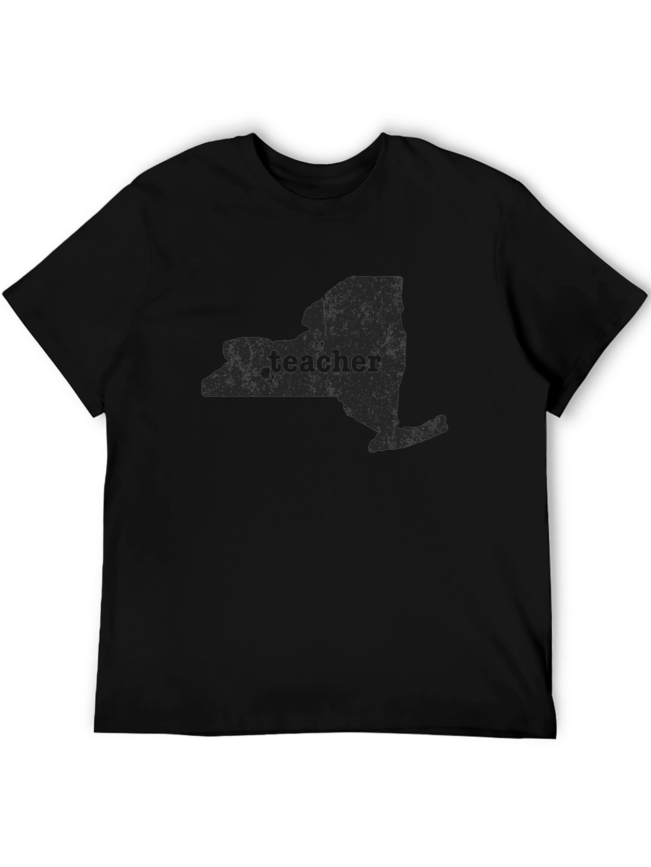 New York Teacher Graphic Tee - Black