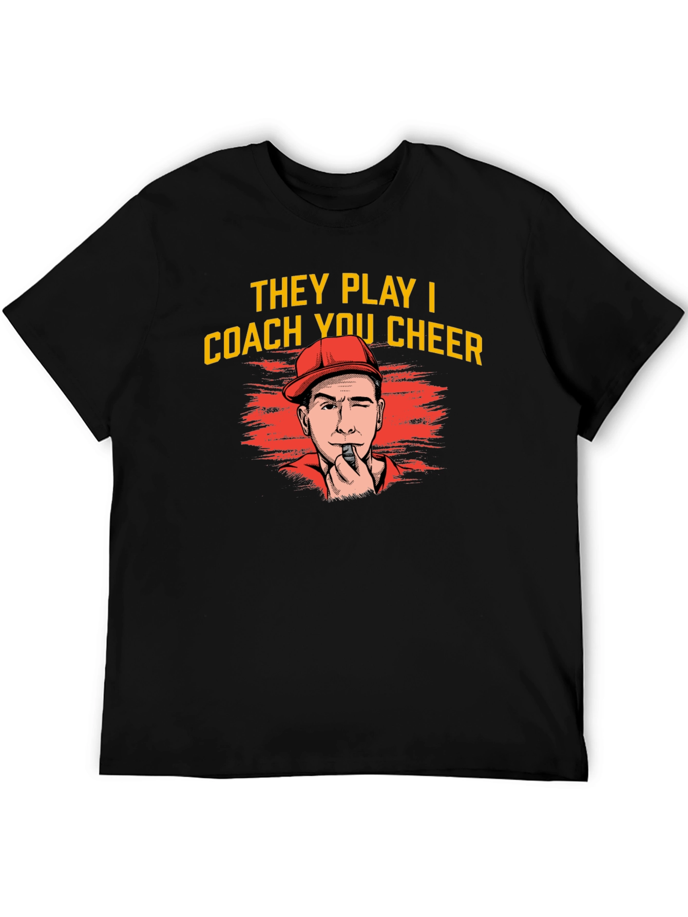 Coach You Cheer Graphic T-Shirt