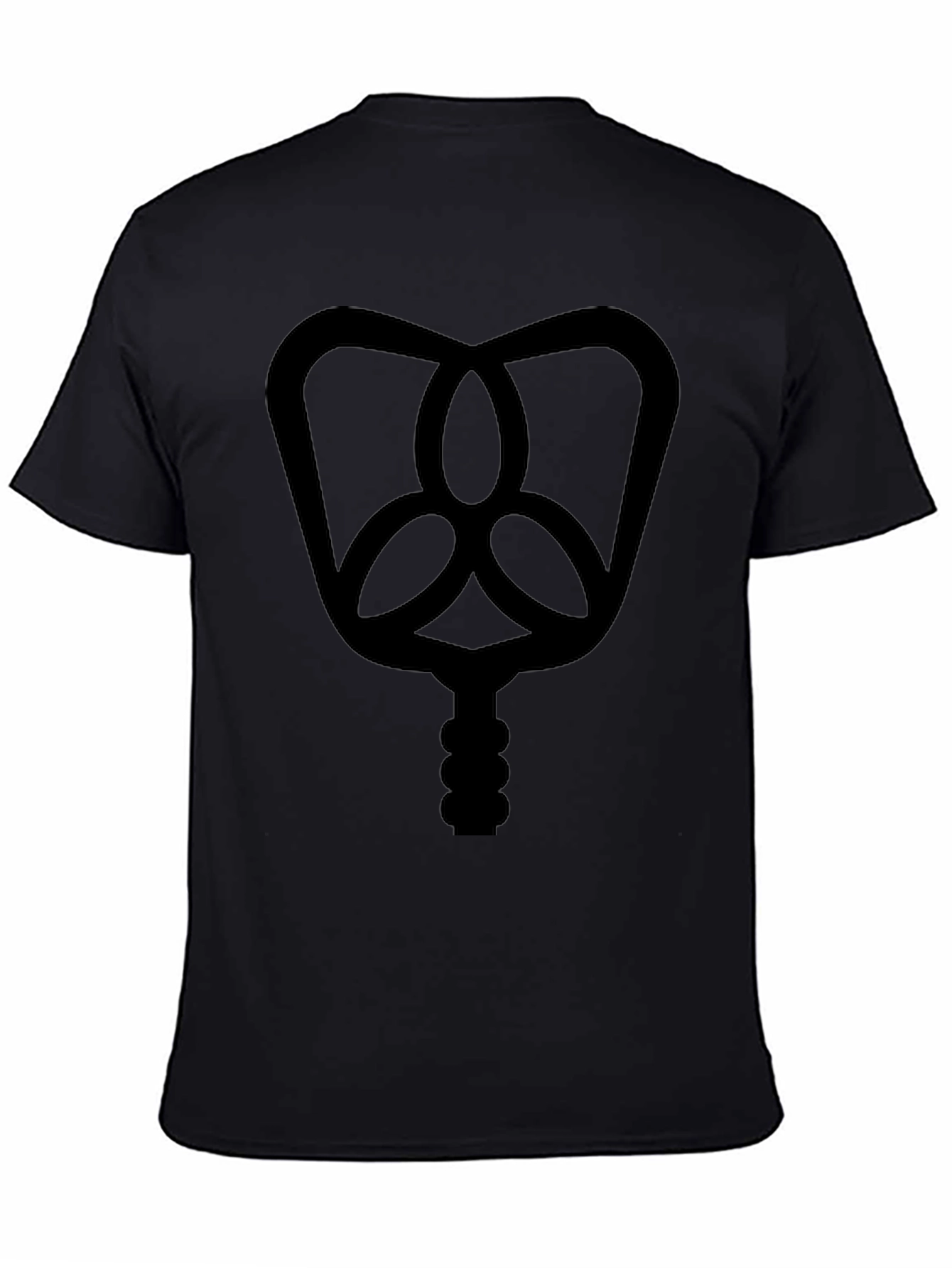 Unique Symbol Black T-Shirt