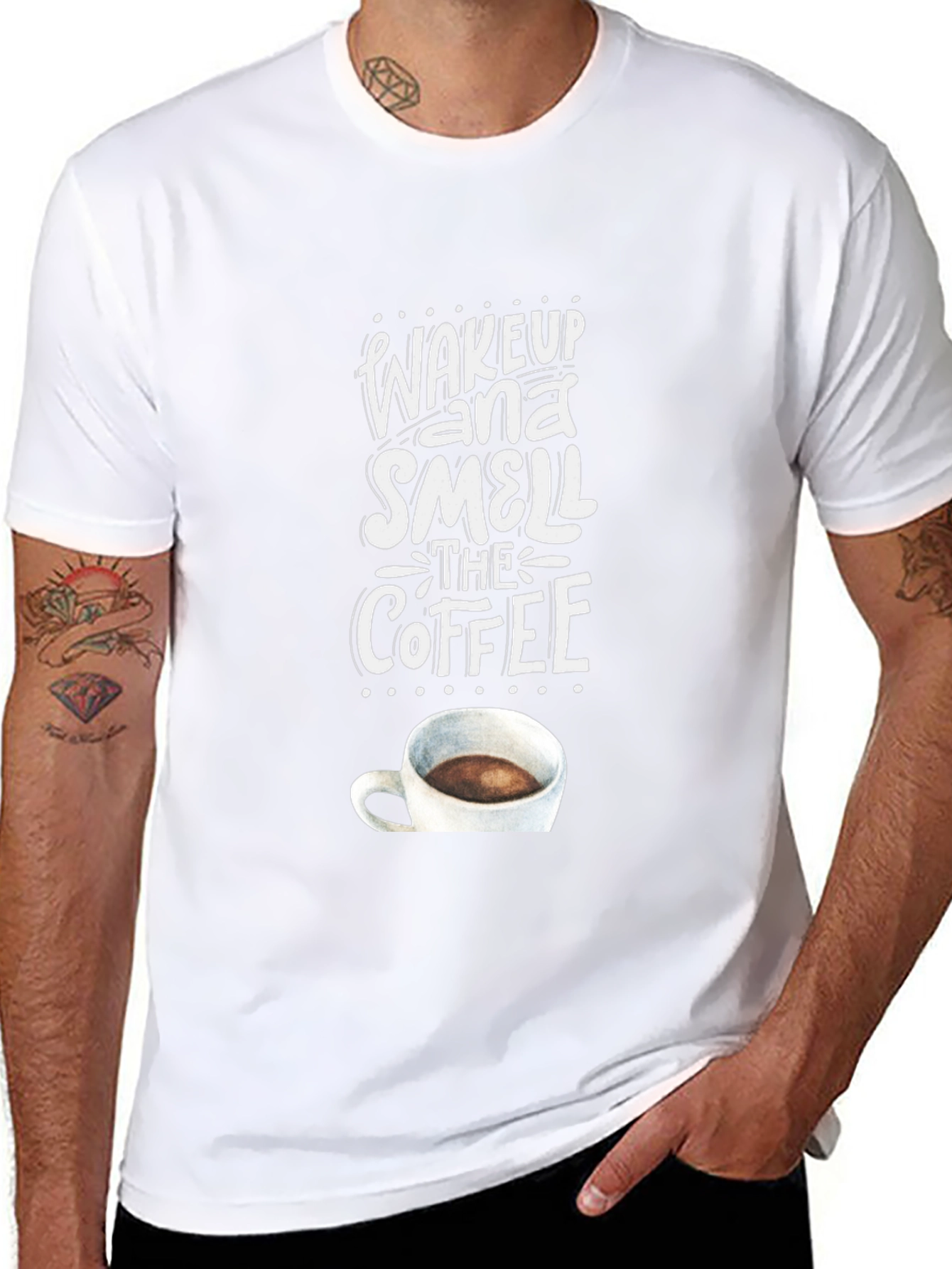 Wake Up Coffee Graphic Tee