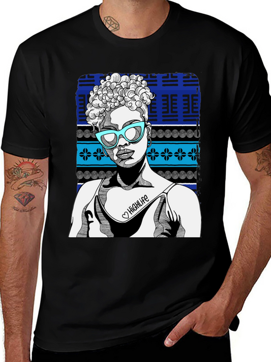 Highlife Tee: Unique Graphic Print Shirt