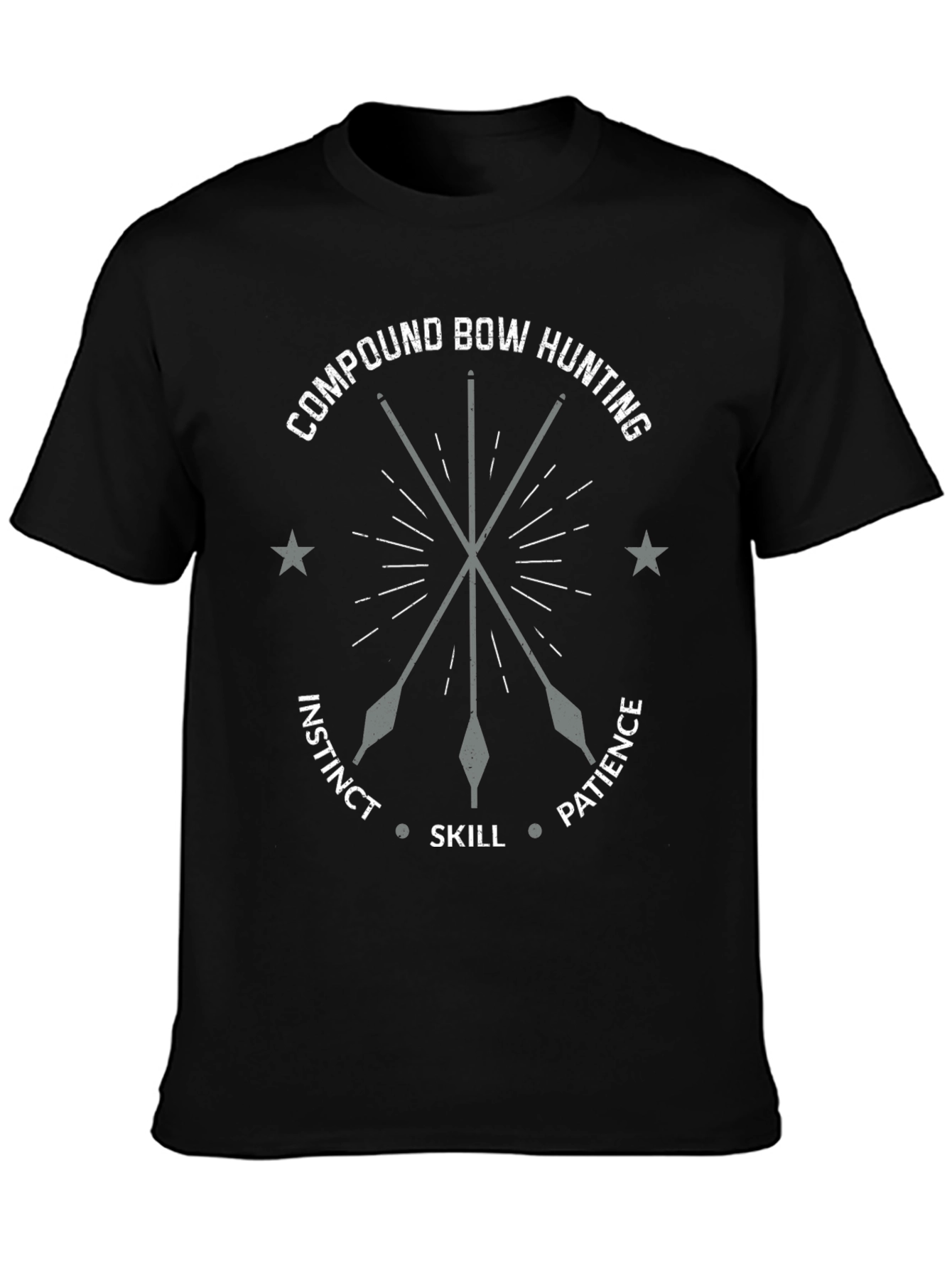 Compound Bow Hunting Arrow T-Shirt