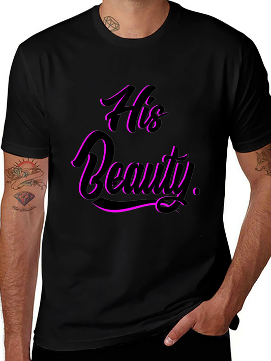 His Beauty Graphic Tee - Black Unisex