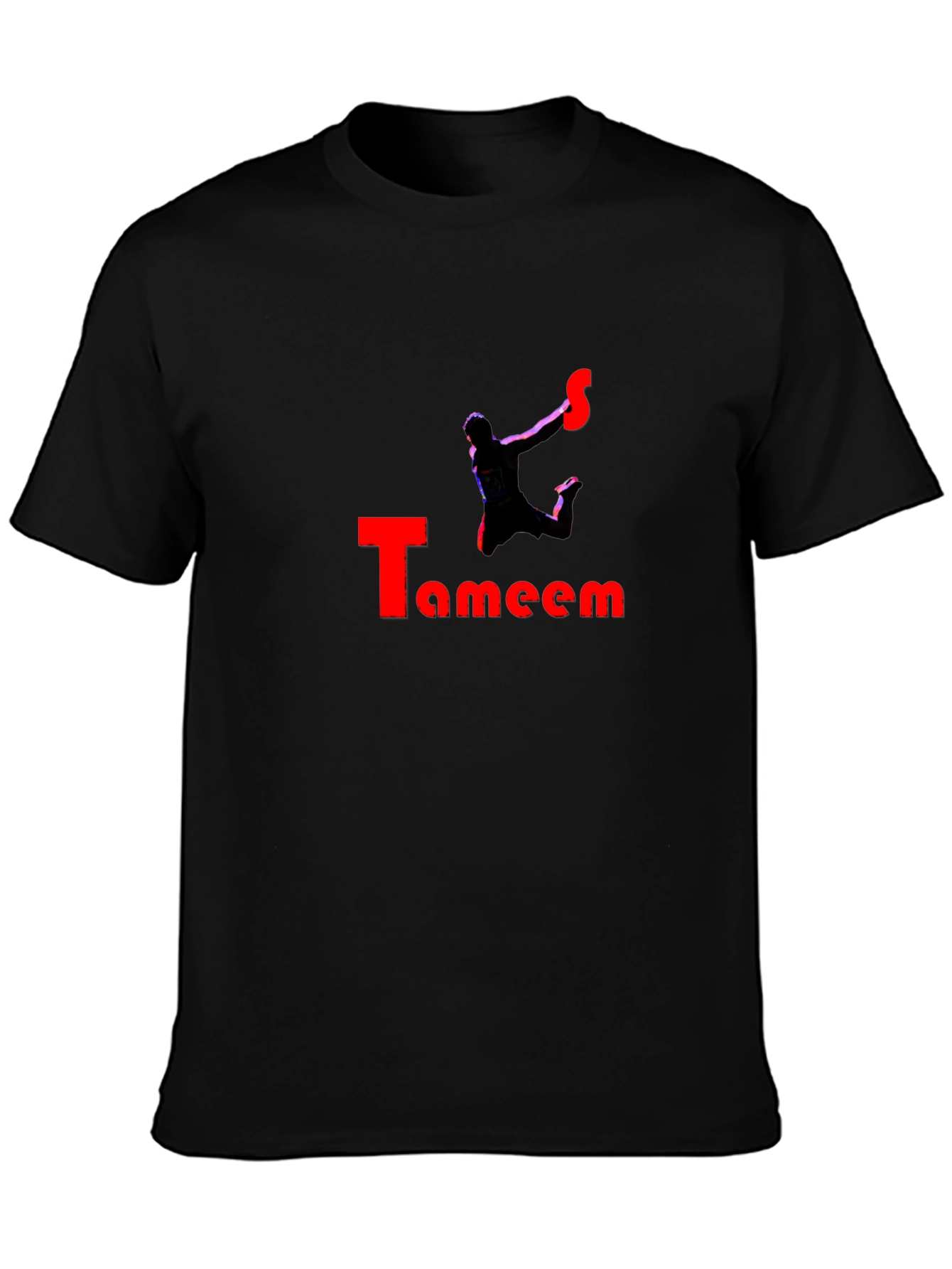 Mens Black Tameem Graphic Tee