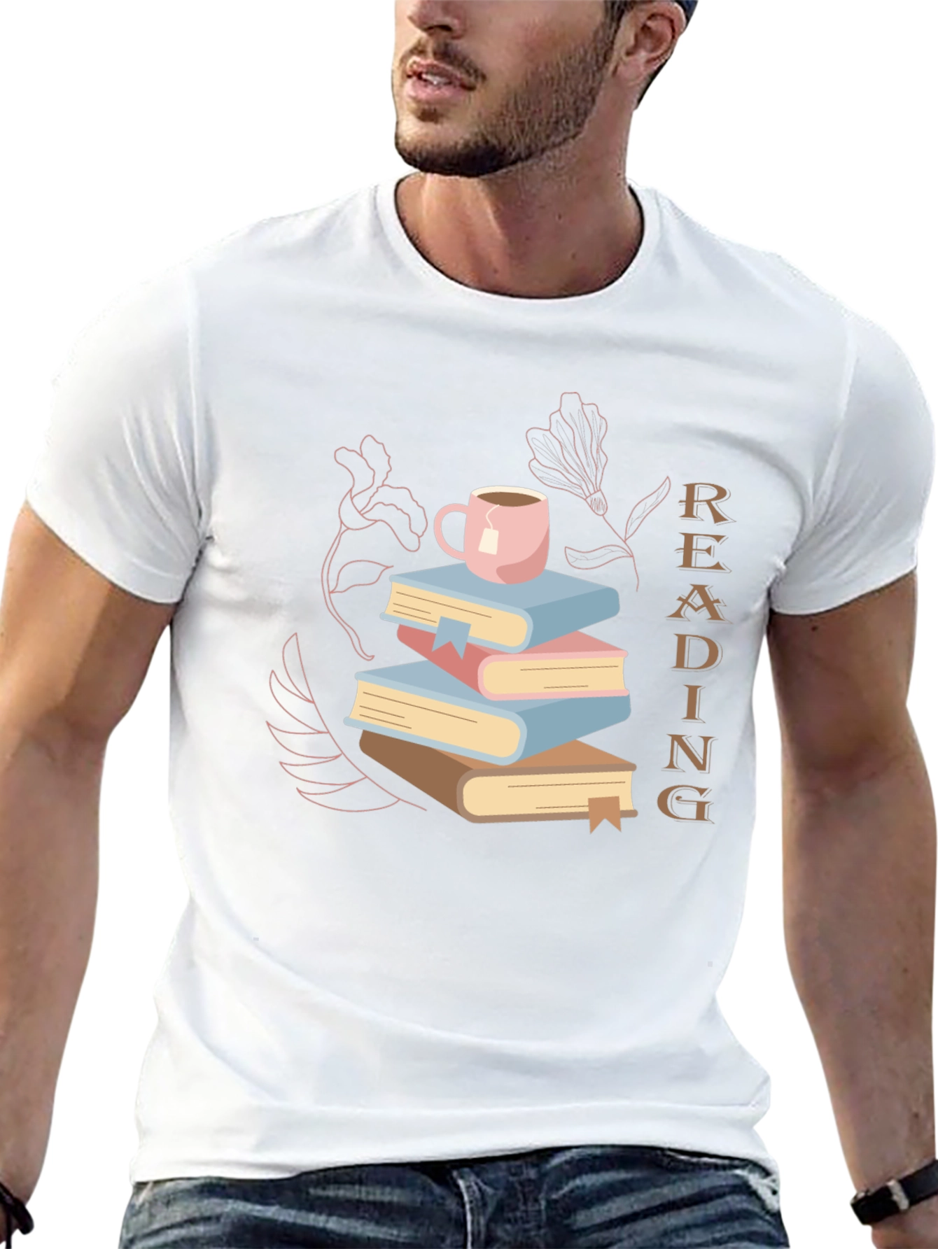 Reading Books T-Shirt for Book Lovers