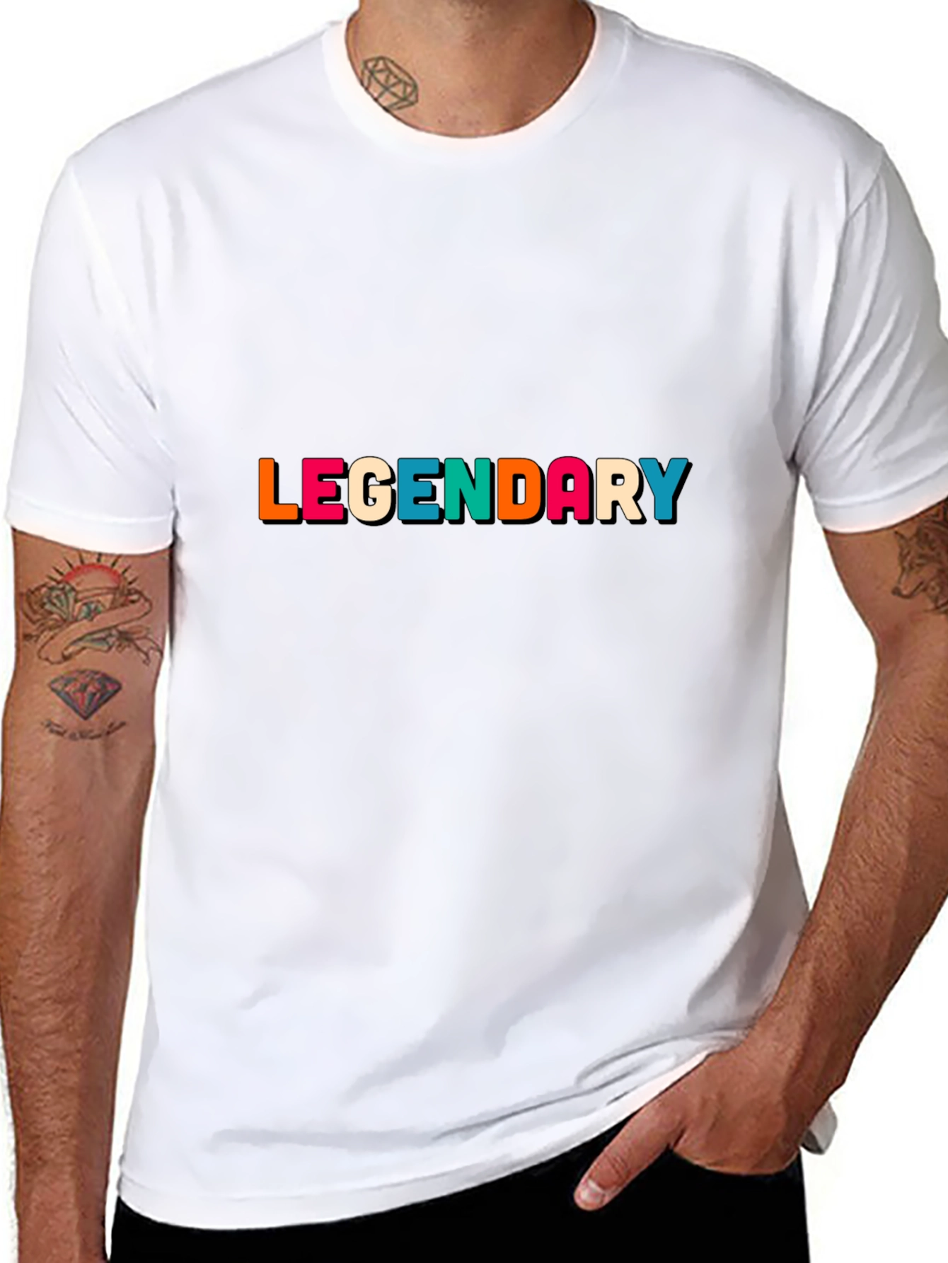 Legendary Retro Style Graphic T-Shirt
