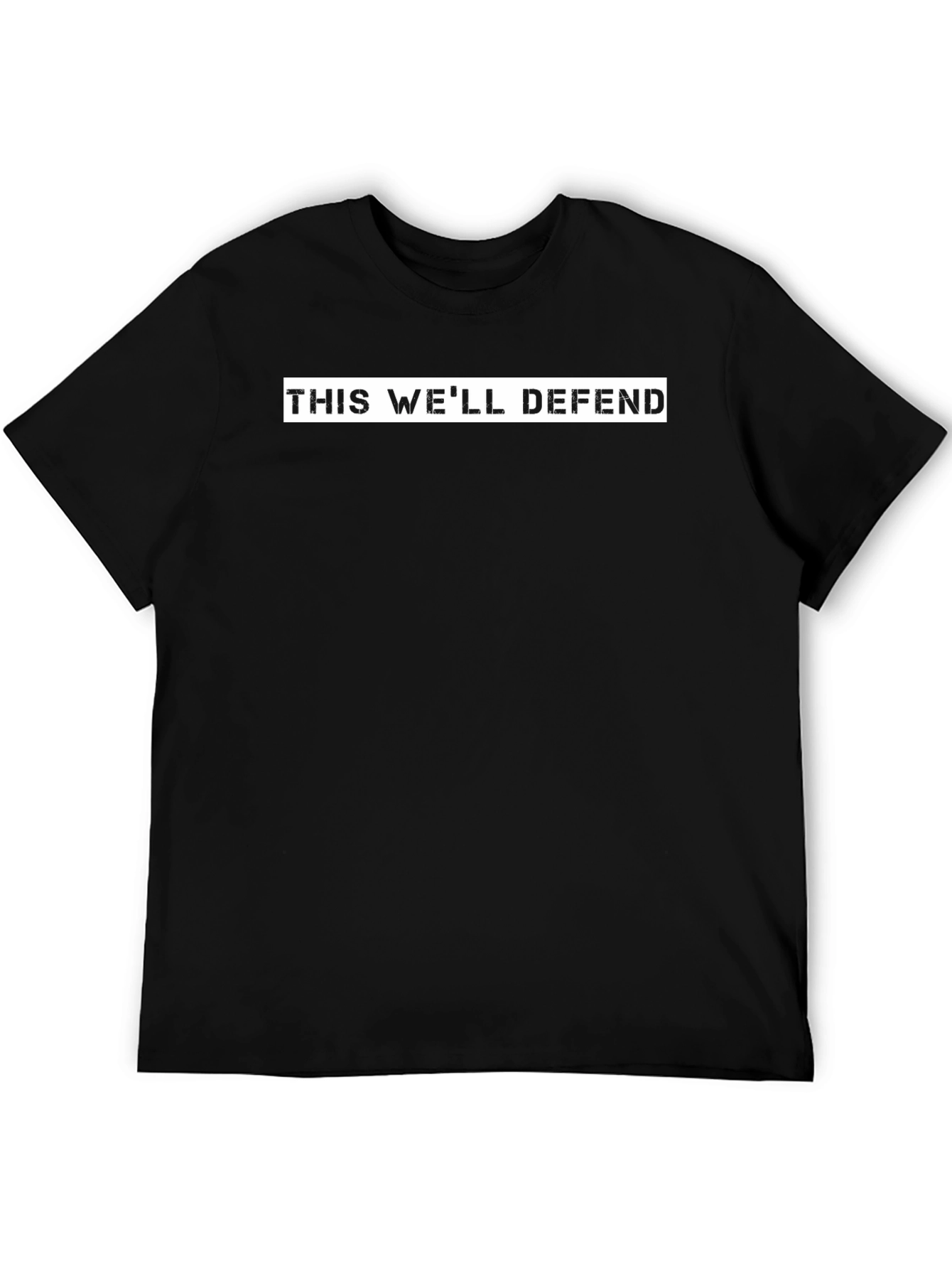 This Well Defend Graphic Tee - Black T-Shirt
