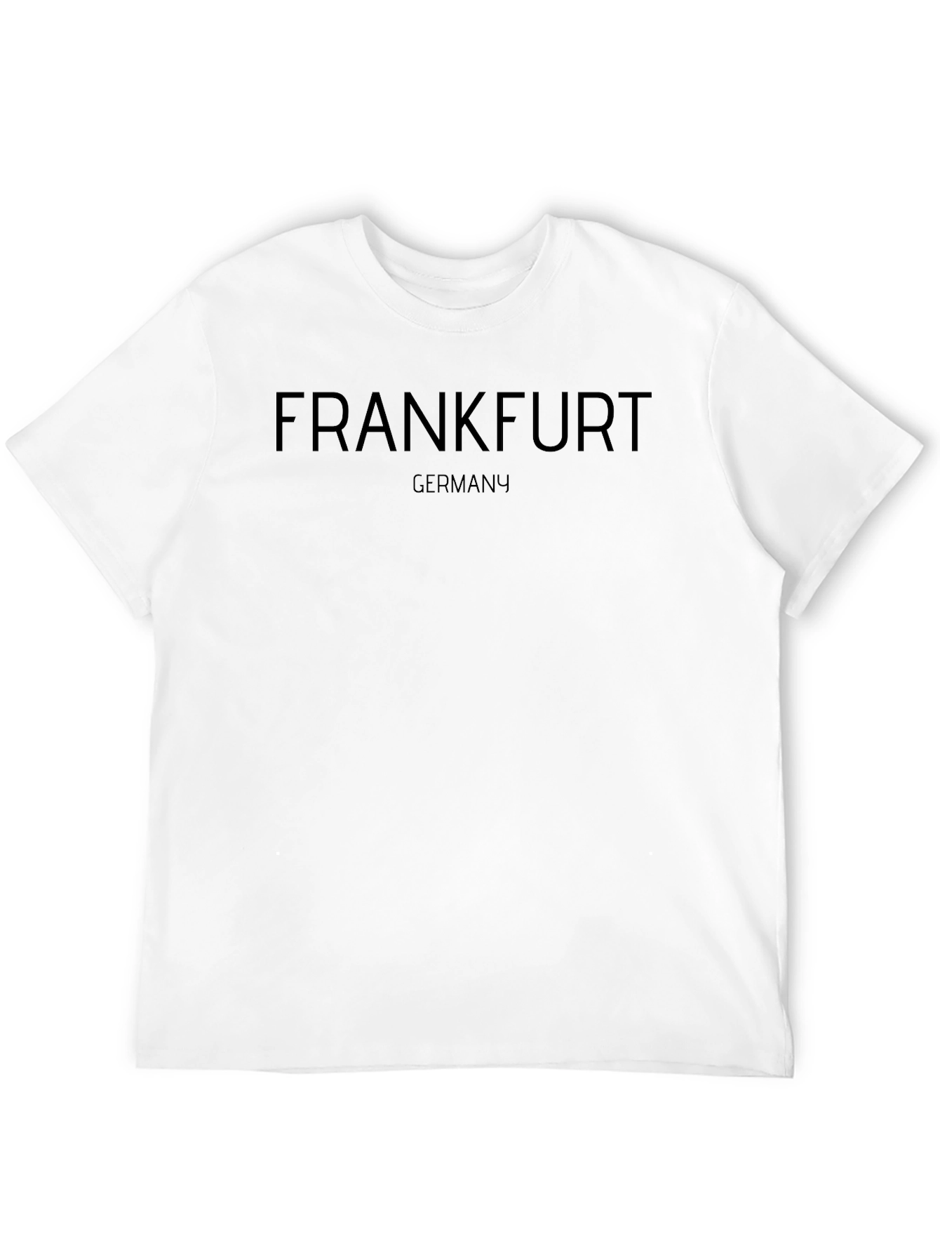 Frankfurt Germany Black T-Shirt