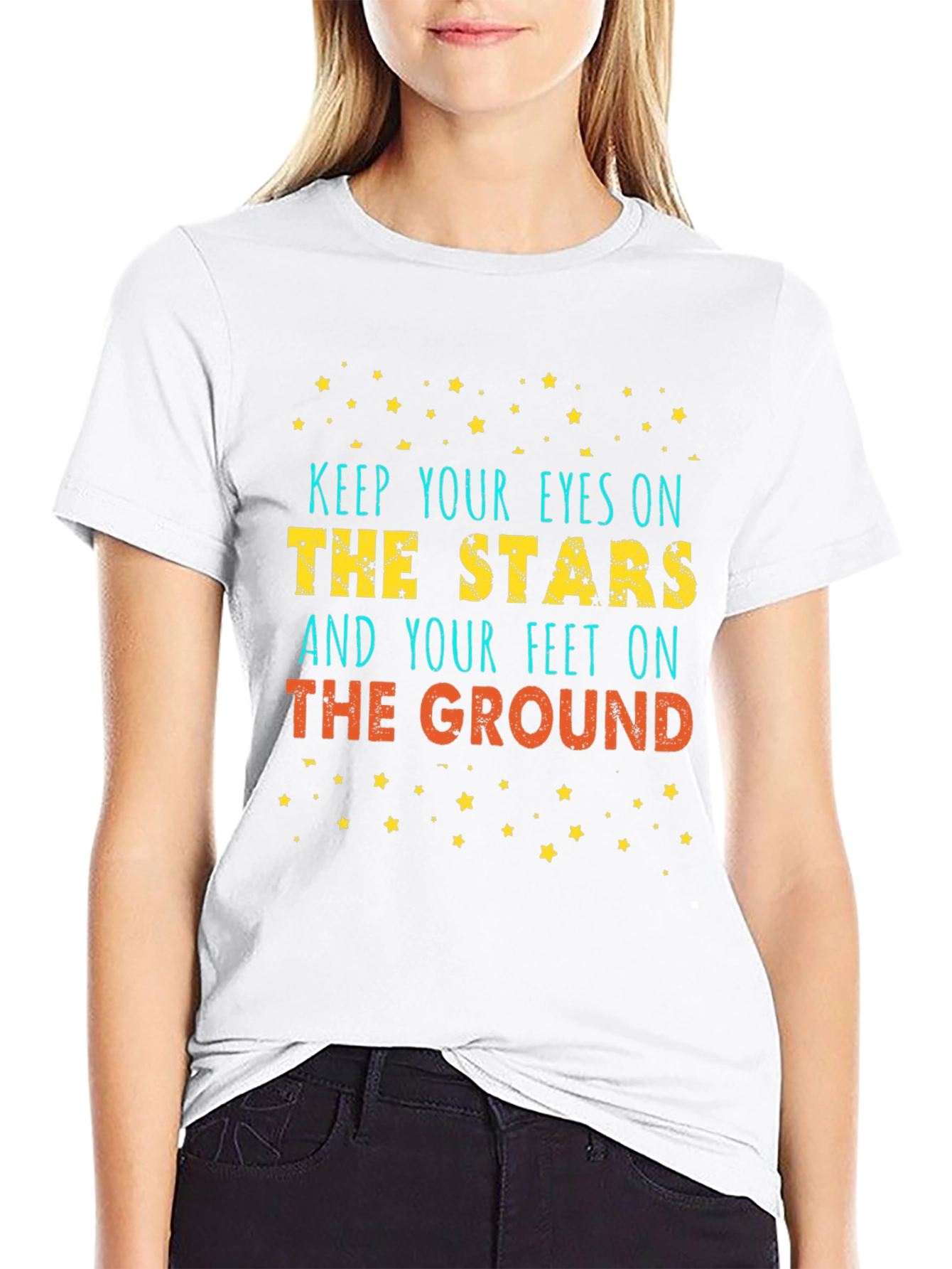 Keep Your Eyes on Stars Graphic Tee