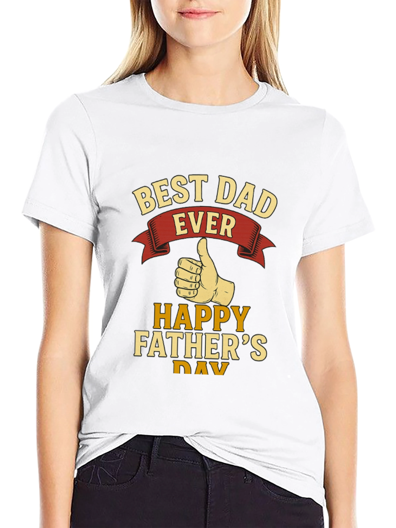 Best Dad Ever T-Shirt - Happy Fathers Day Gift