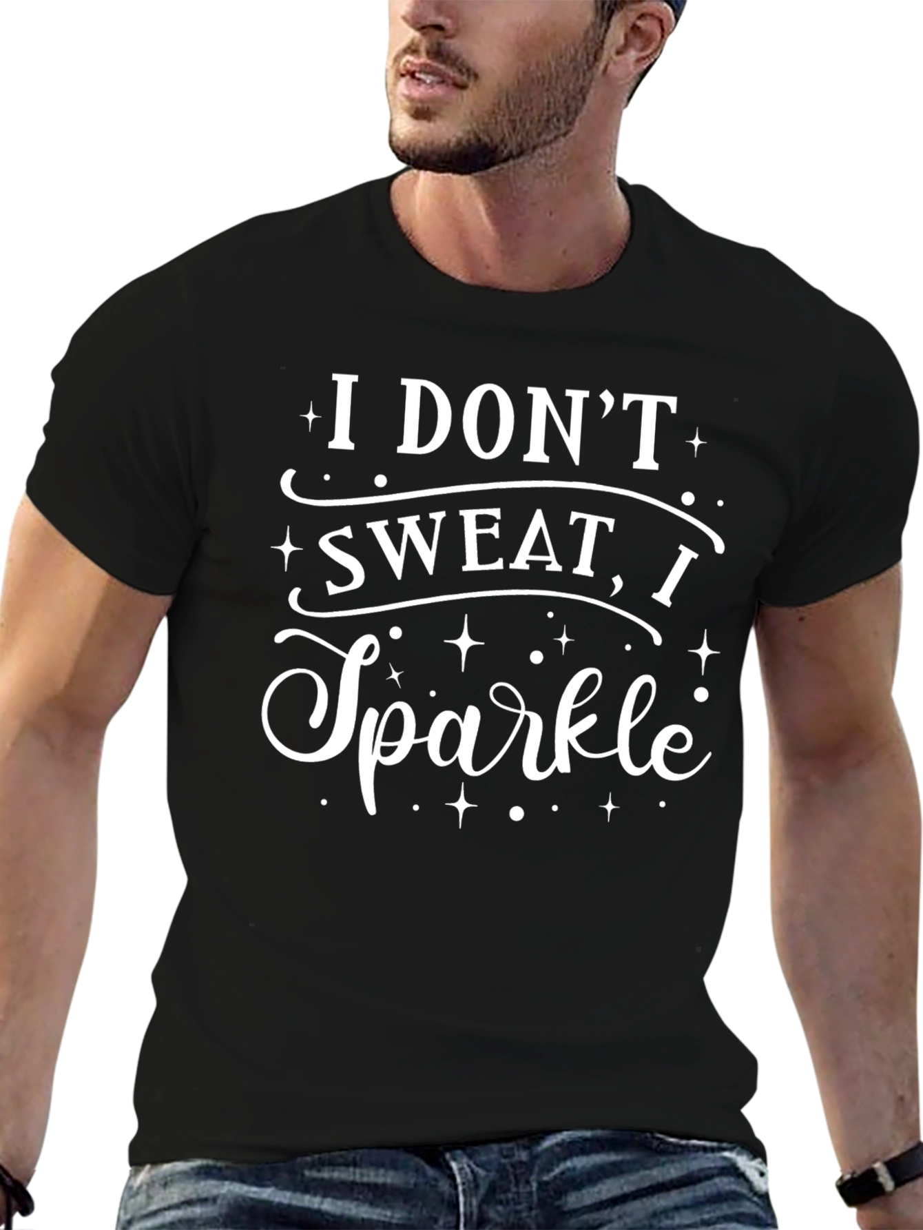 I Dont Sweat I Sparkle Graphic Tee