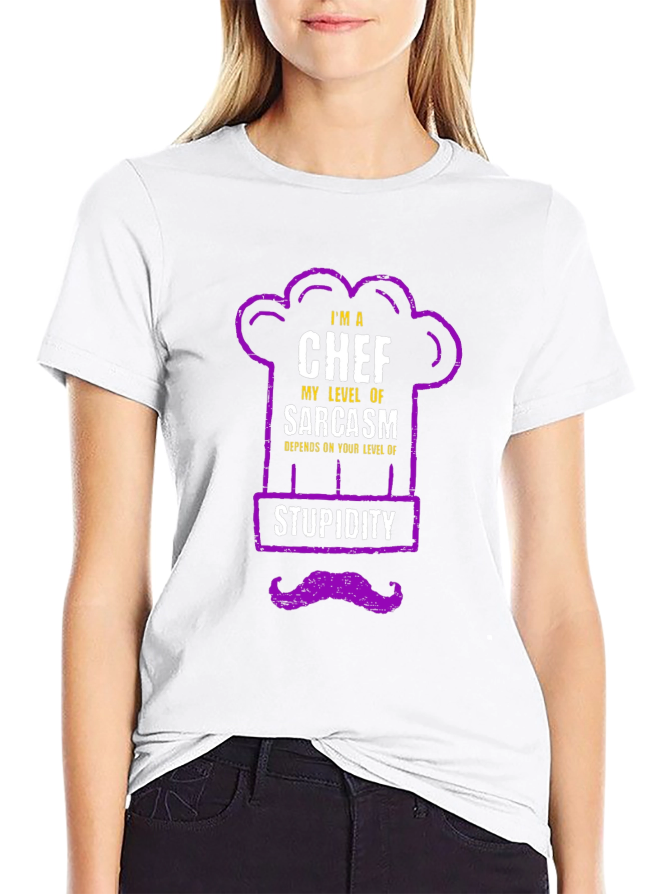 Chef Sarcasm Humor T-Shirt Funny Cook Apparel
