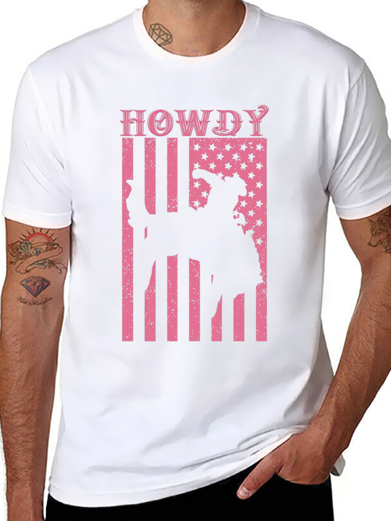 Howdy Rodeo Cowboy Graphic Tee