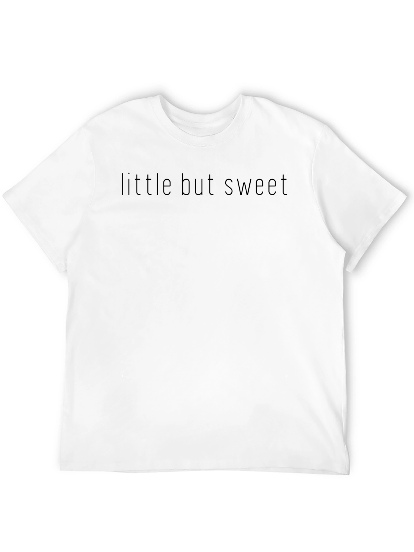 Little But Sweet Black Tee - Casual Comfort
