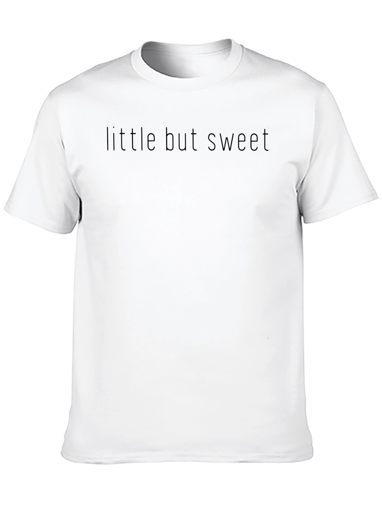 Little But Sweet Black Tee - Casual Comfort
