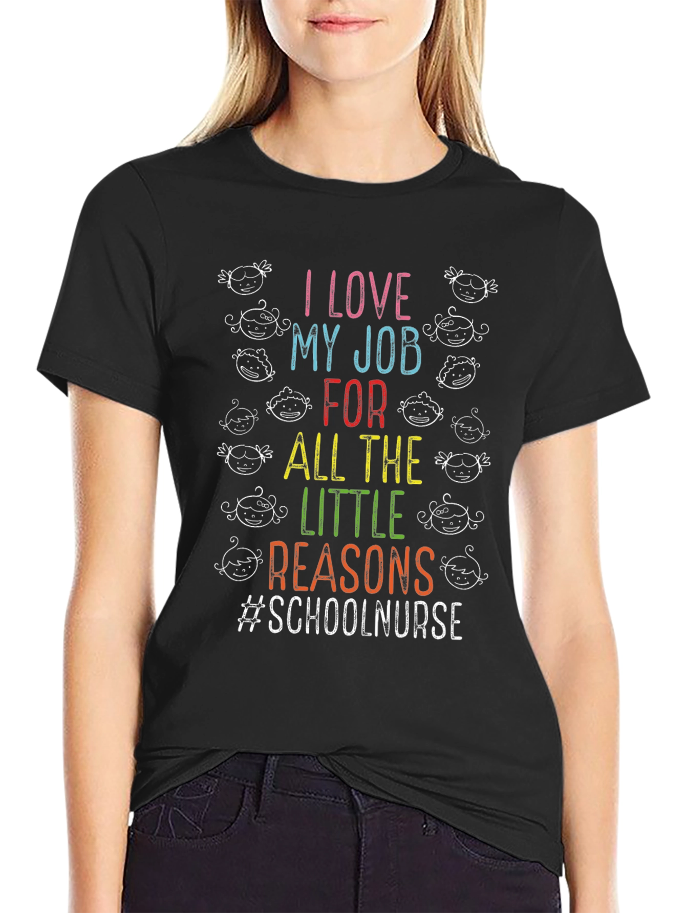 I Love My Job School Nurse T-Shirt