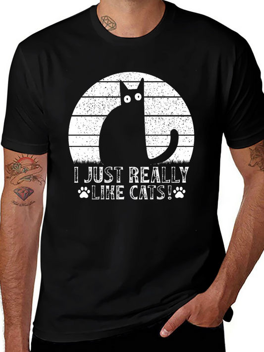 I Just Really Like Cats T-Shirt