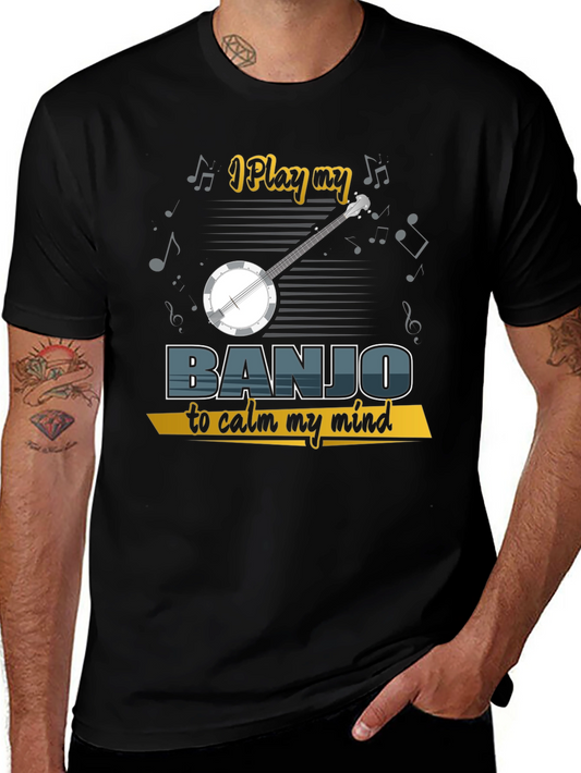 I Play Banjo T-Shirt Music Lover Gift