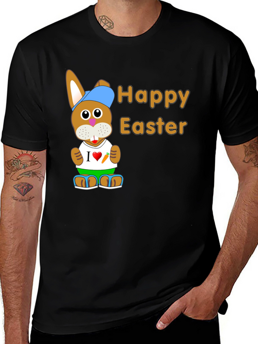 Happy Easter Bunny Graphic T-Shirt