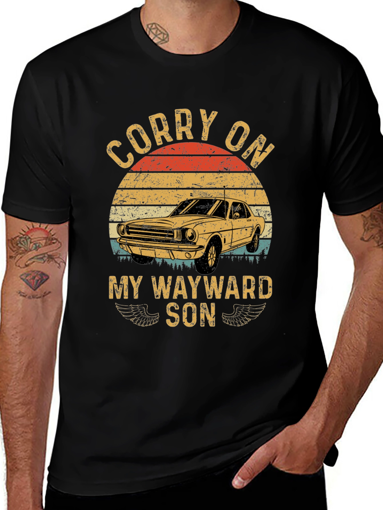 Carry On Wayward Son Graphic T-Shirt