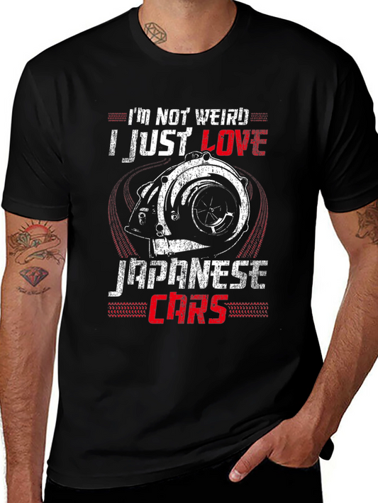 I Love Japanese Cars Graphic Tee