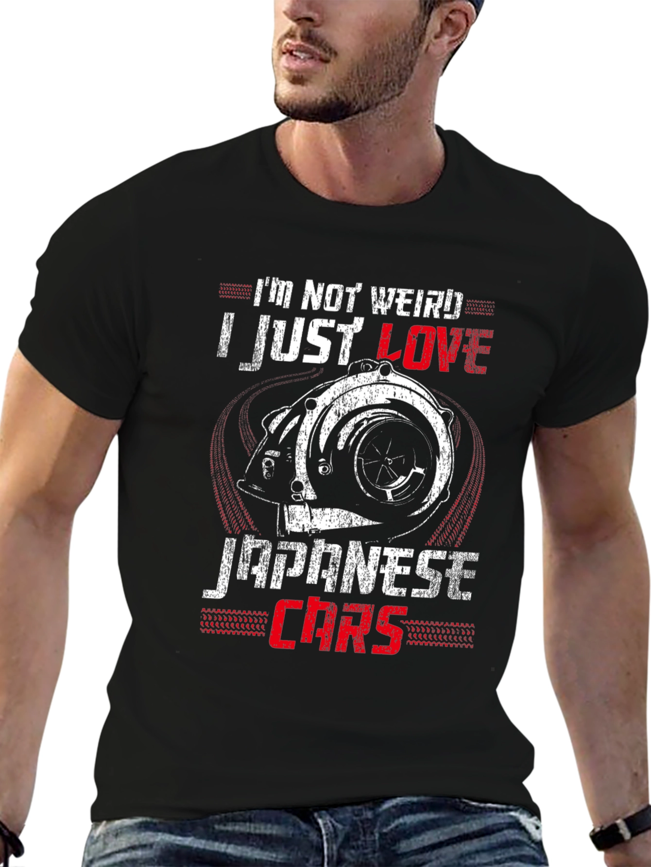 I Love Japanese Cars Graphic Tee