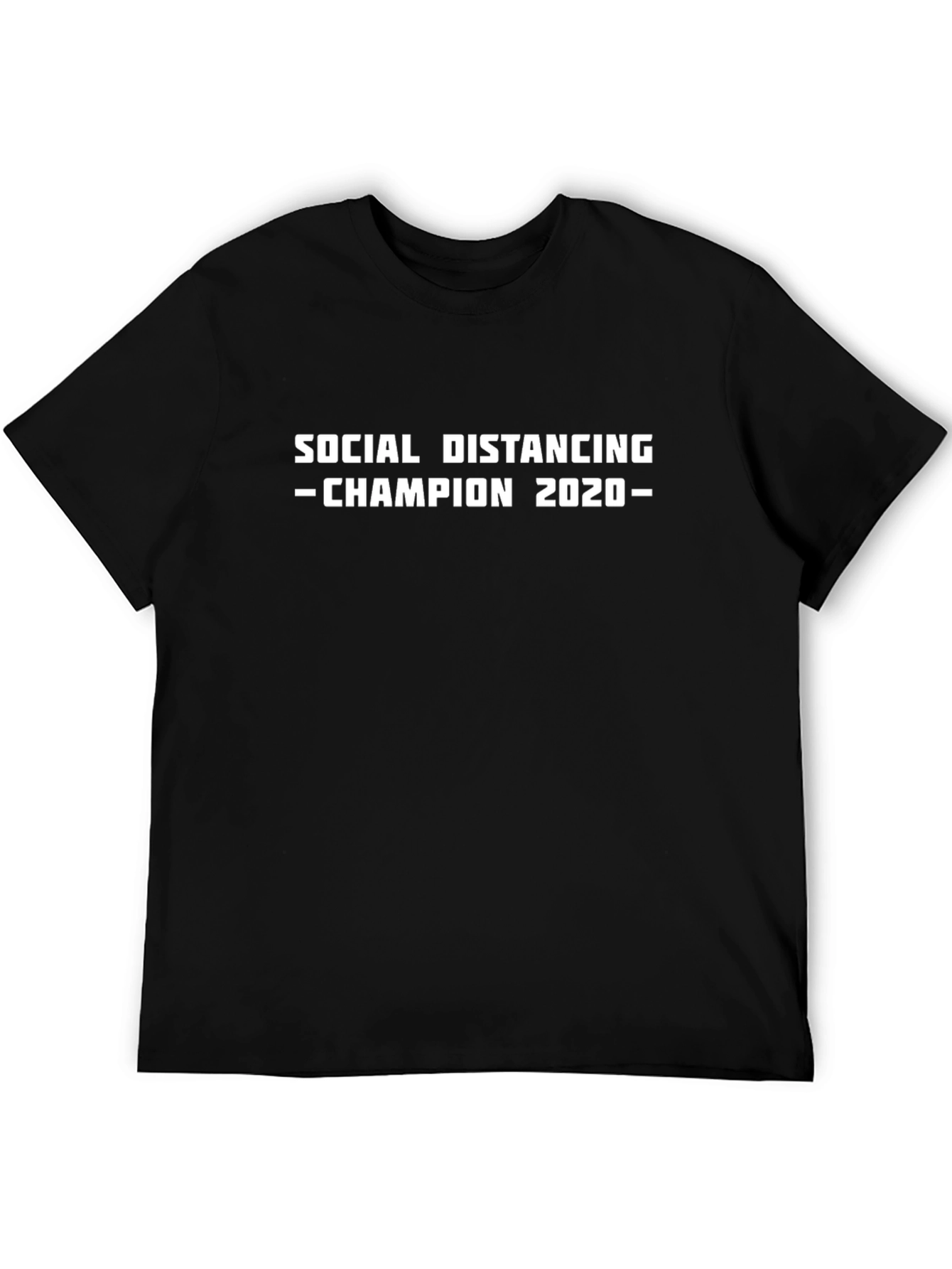 Social Distancing Champion 2020 Graphic Tee