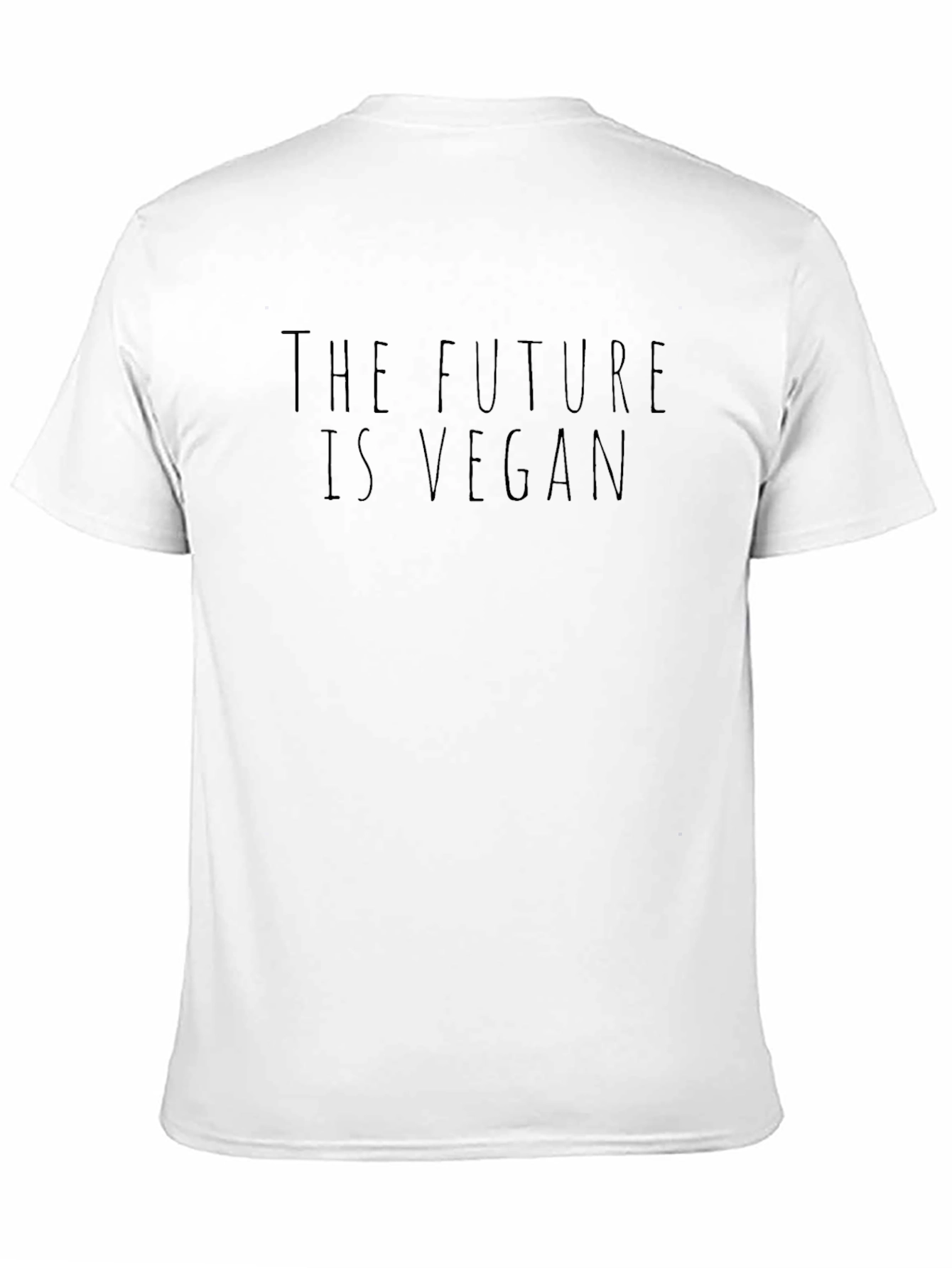 The Future is Vegan Black T-Shirt