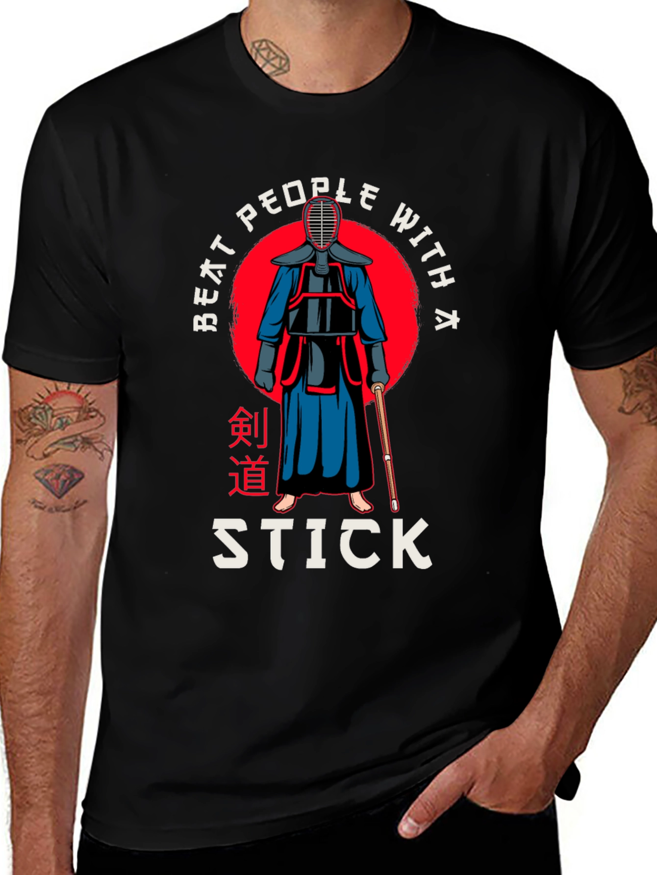 Beat People With a Stick T-Shirt