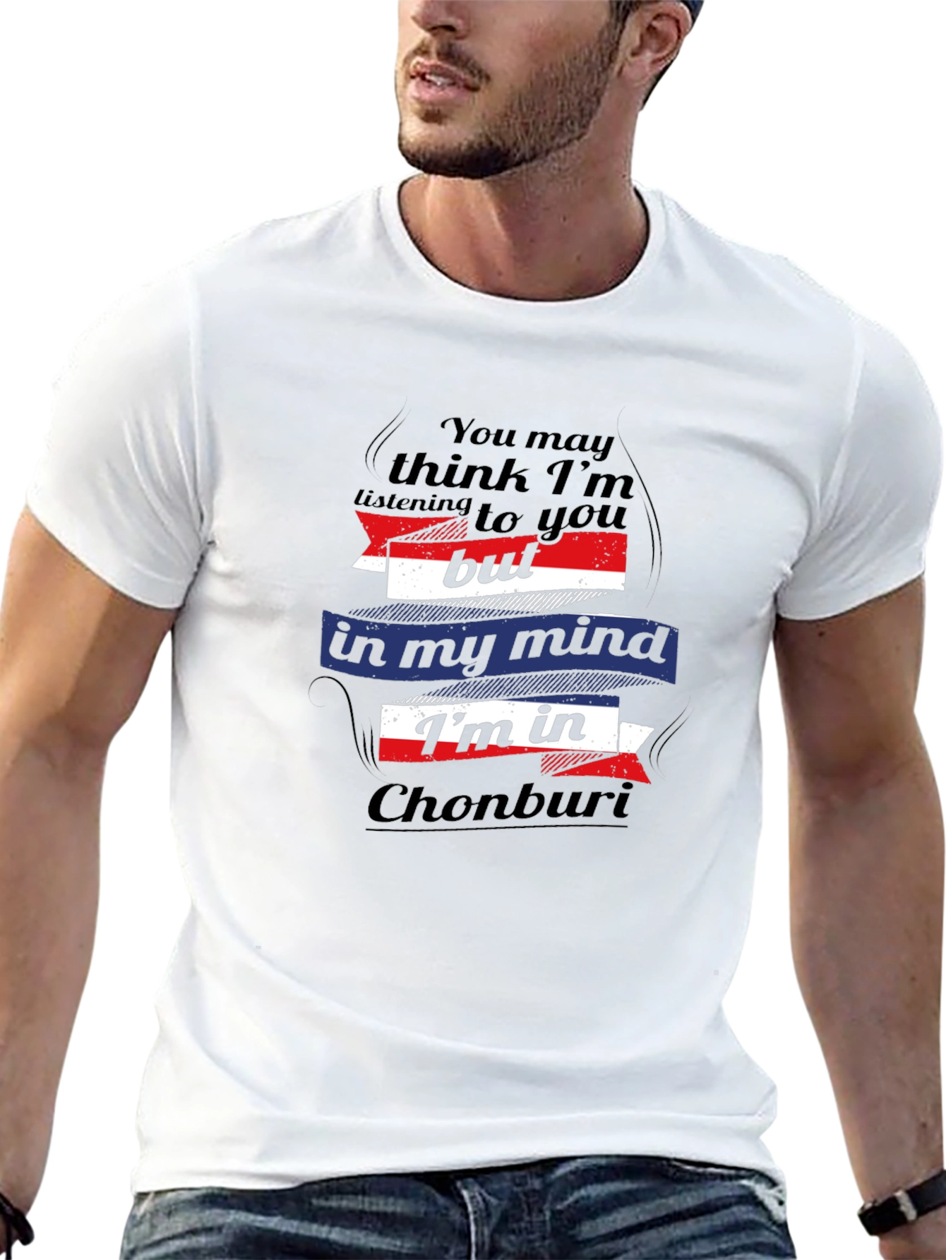 Chonburi Mind T-Shirt - Novelty Travel Tee