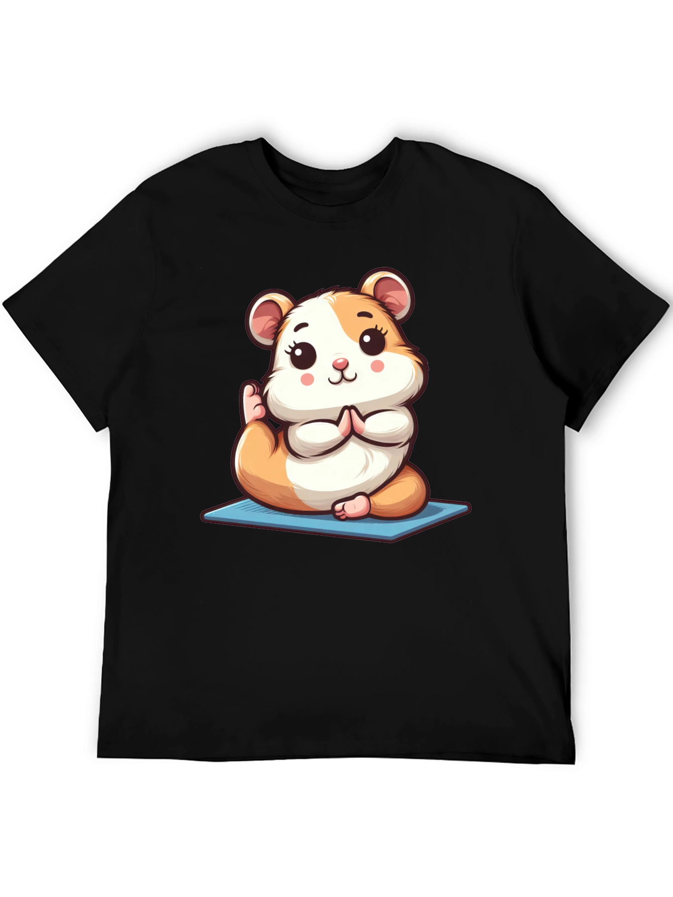 Yoga Hamster Tee - Meditating Rodent T-Shirt