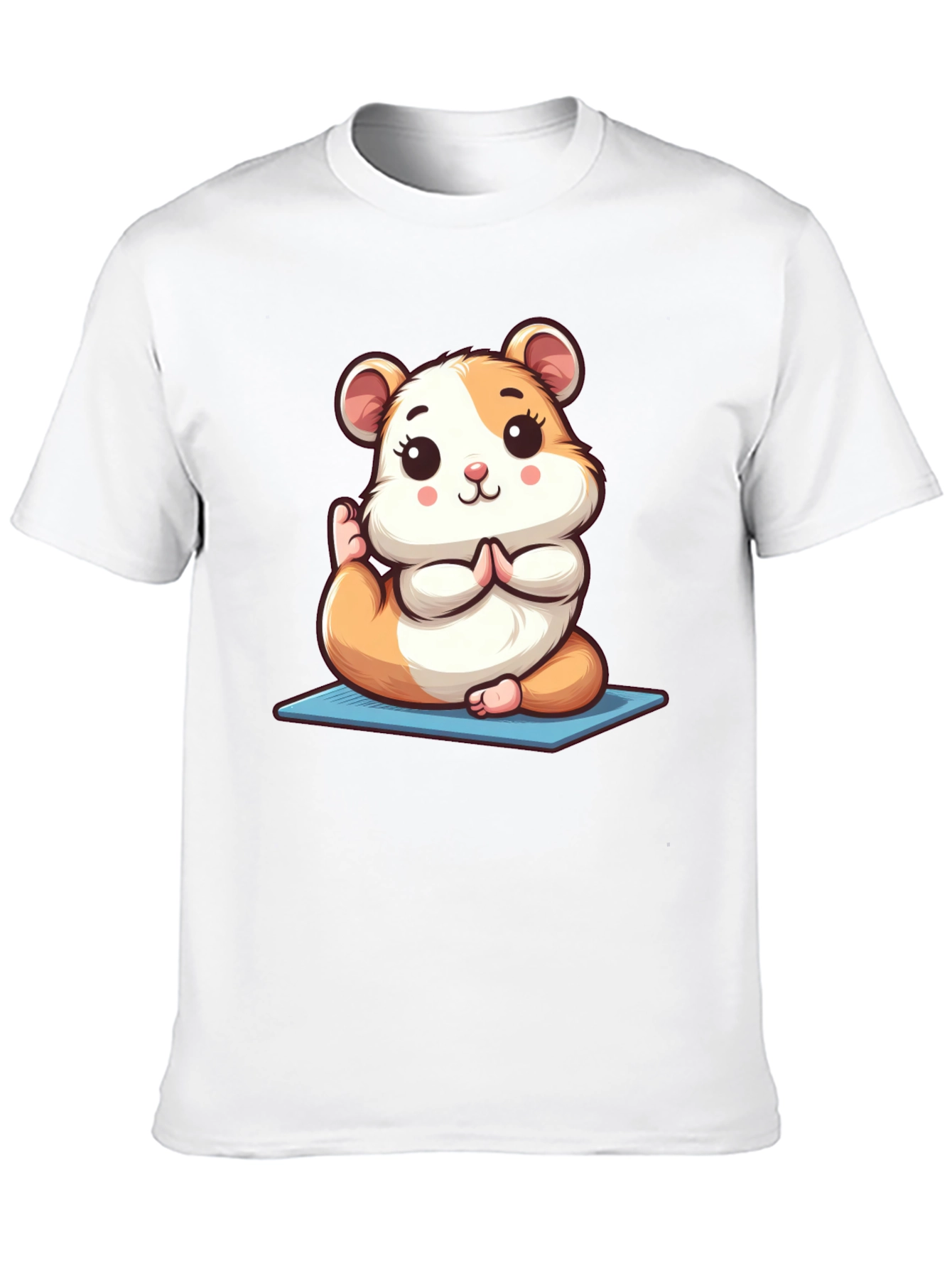Yoga Hamster Tee - Meditating Rodent T-Shirt