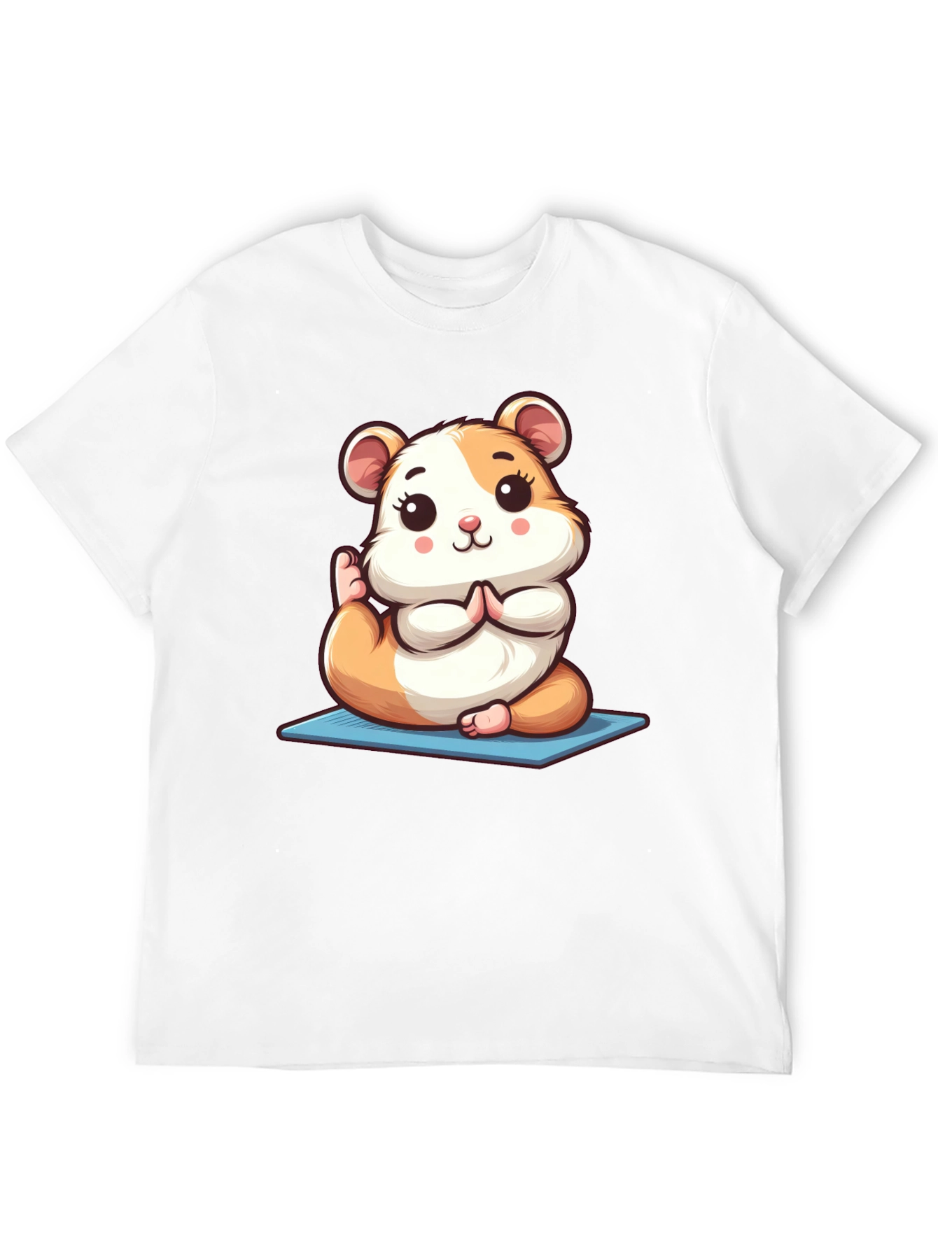 Yoga Hamster Tee - Meditating Rodent T-Shirt