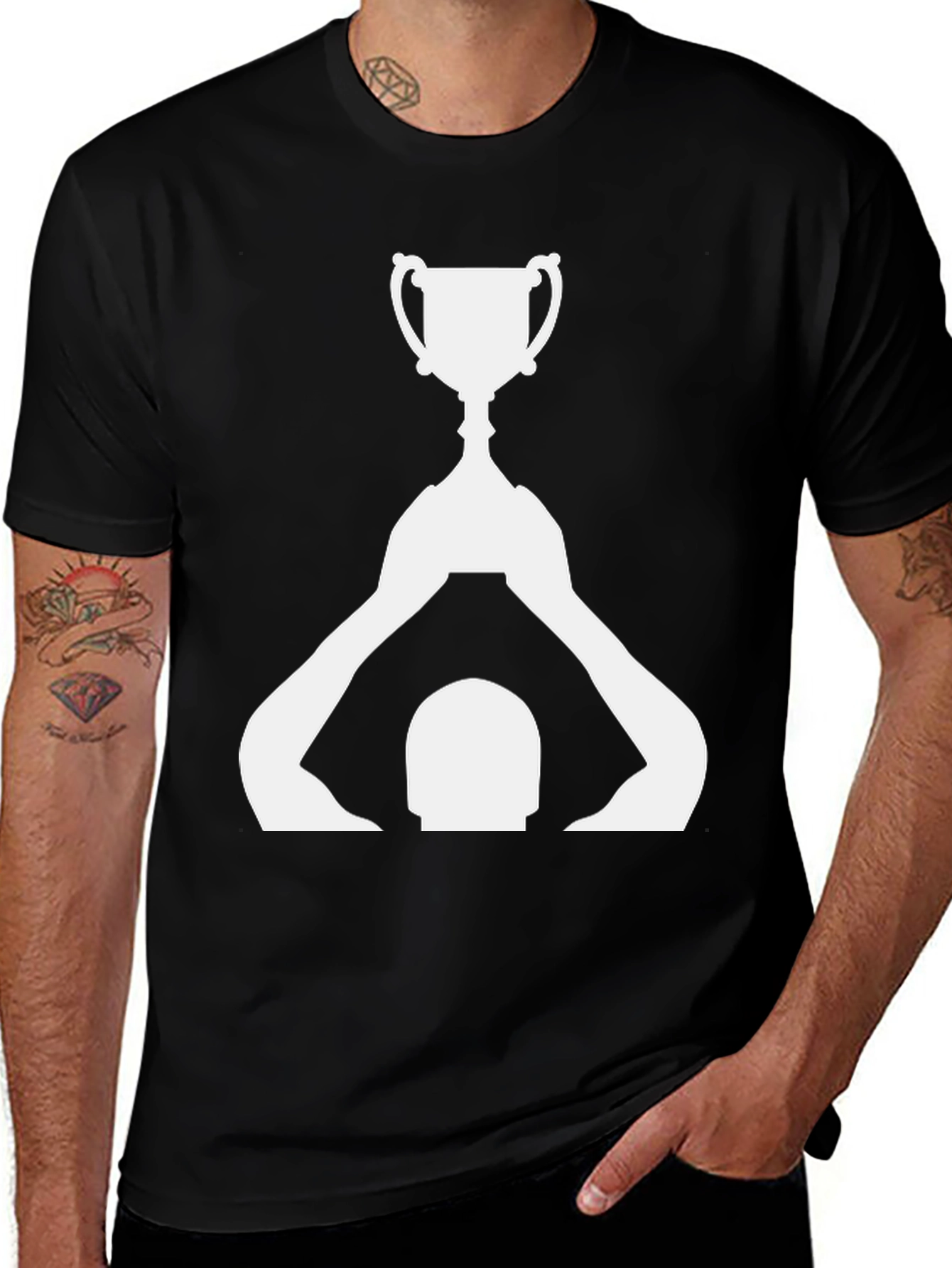 Champion Trophy Graphic T-Shirt - Black