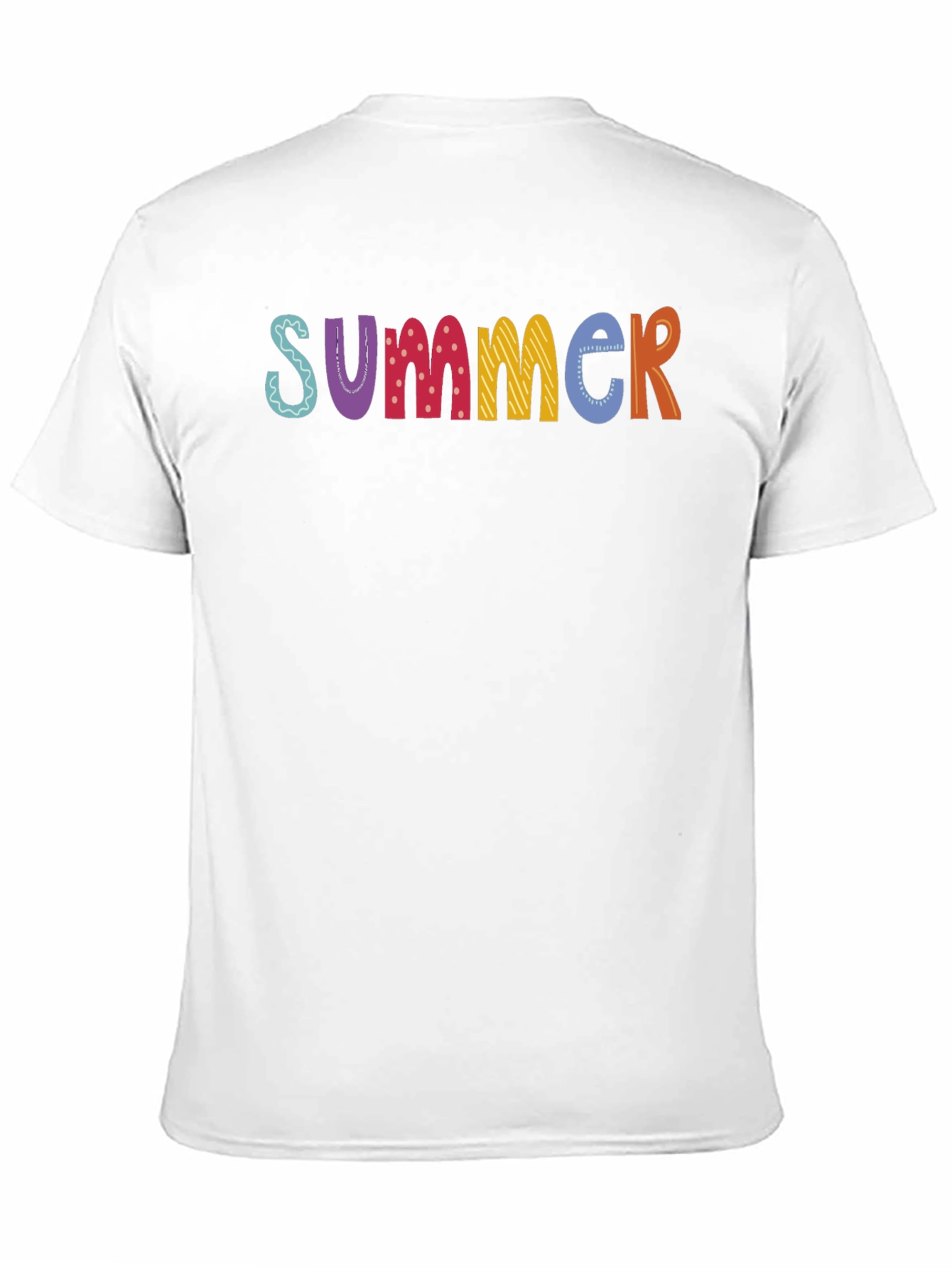 Summer Graphic T-Shirt - Fun Colorful Design