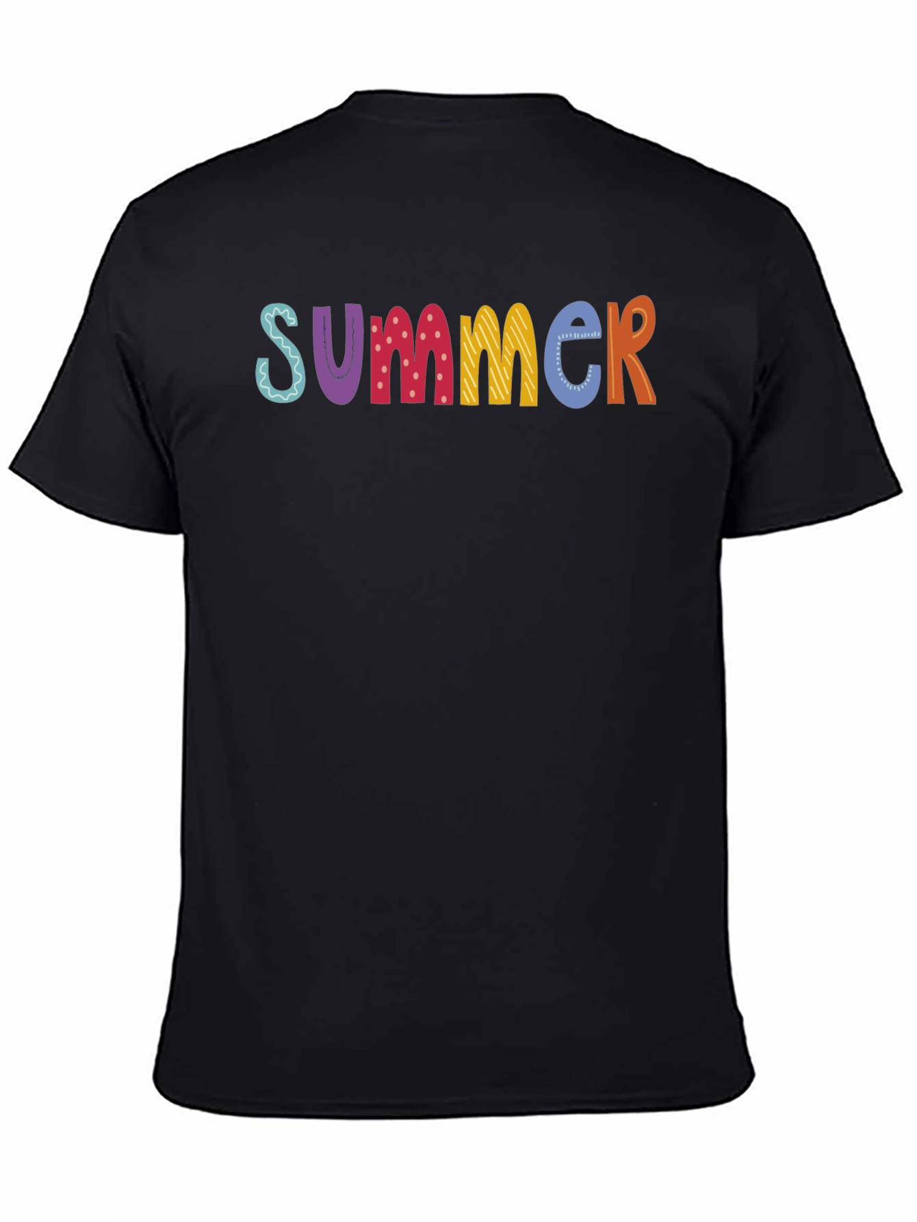 Summer Graphic T-Shirt - Fun Colorful Design