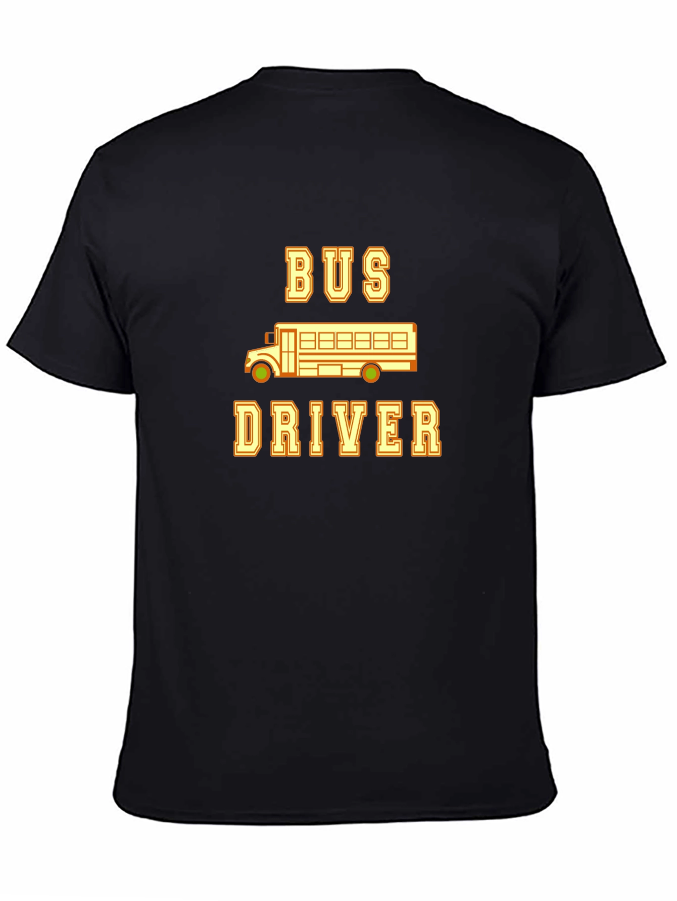 Bus Driver Graphic T-Shirt - School Bus Tee