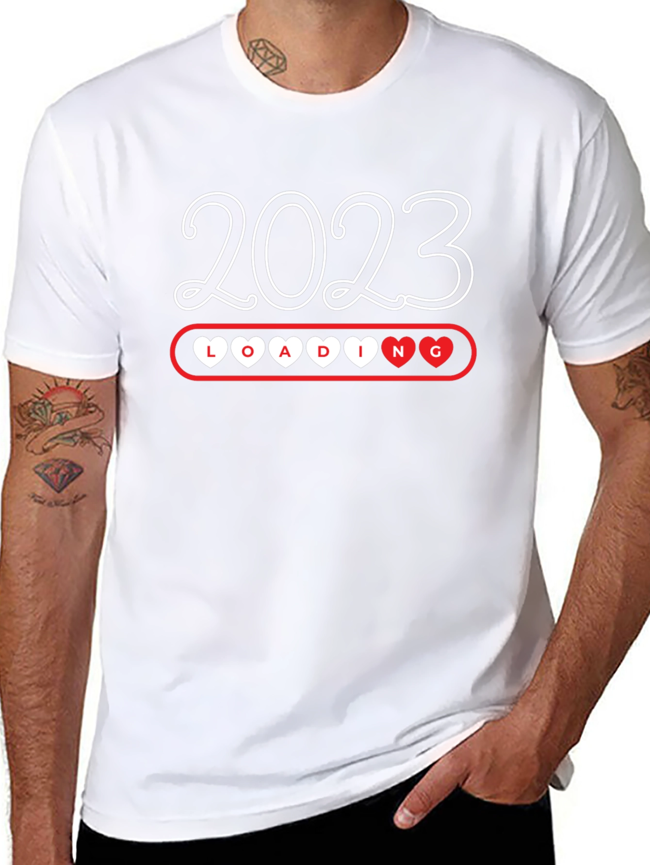 2023 Loading Valentines Day T-Shirt