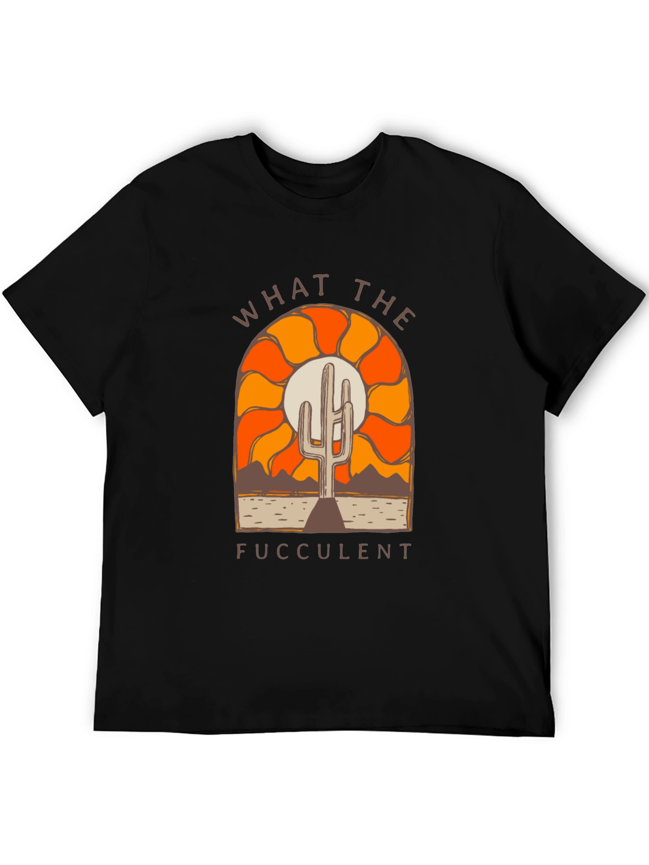 What The Fucculent Cactus Graphic Tee