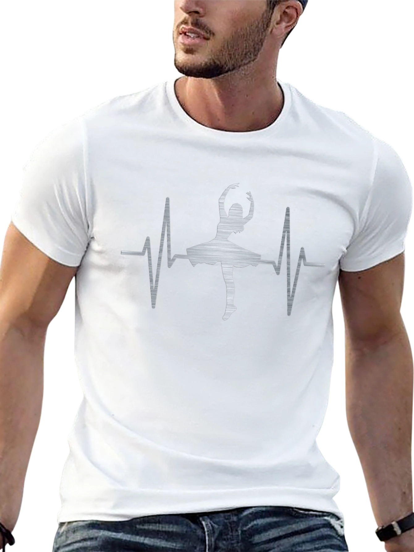 Ballet Heartbeat Graphic Tee