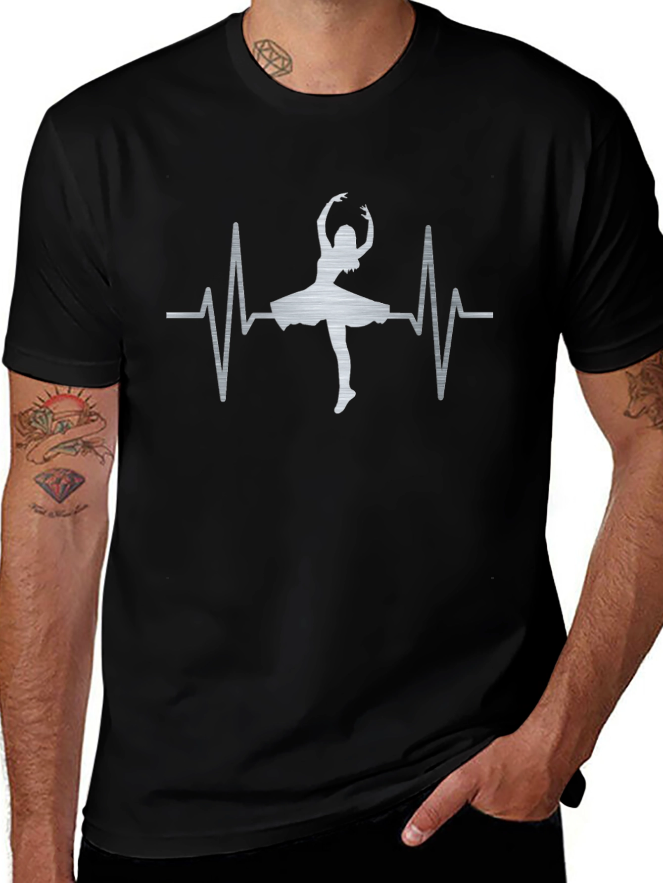 Ballet Heartbeat Graphic Tee