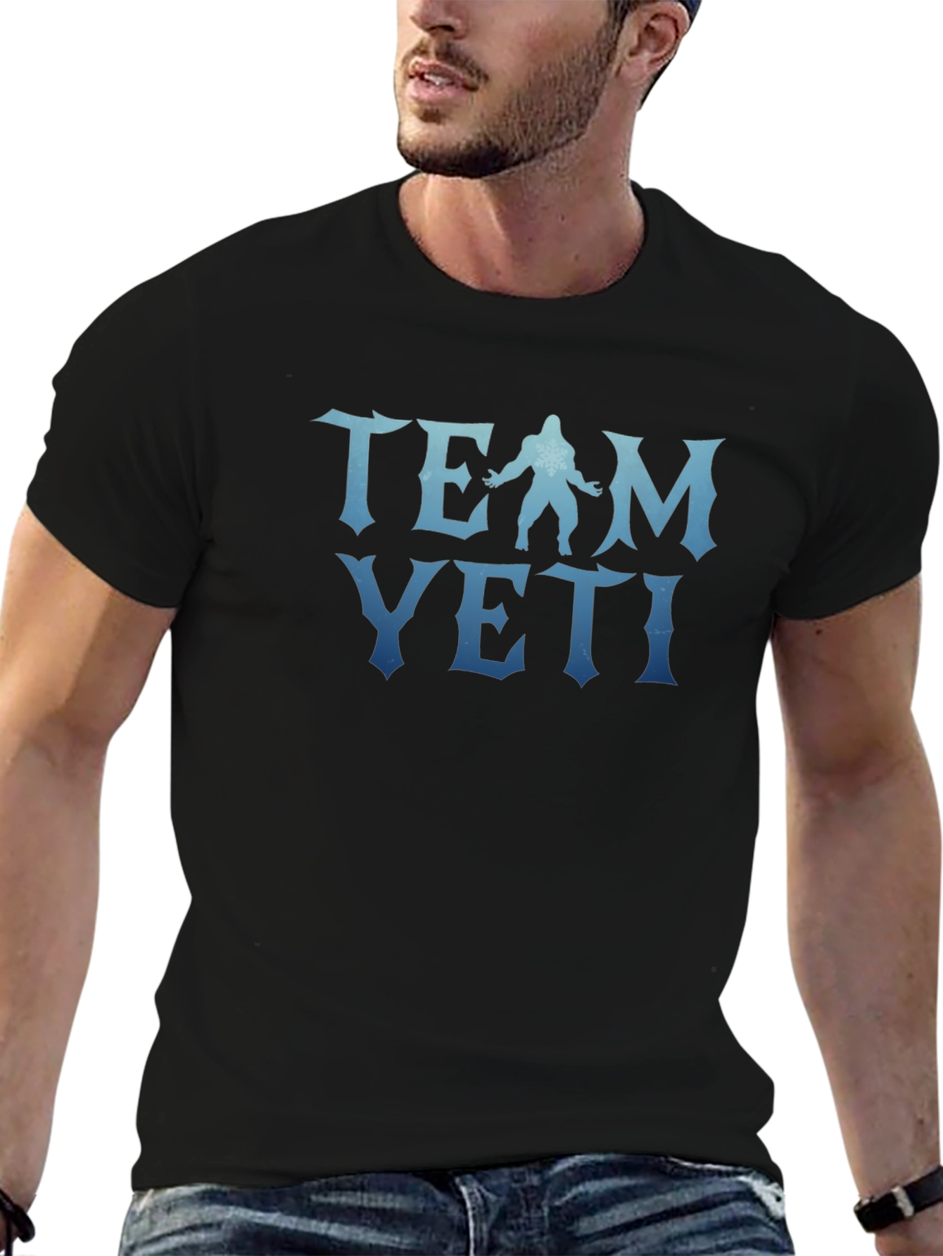 Team Yeti Graphic Tee - Black T-Shirt