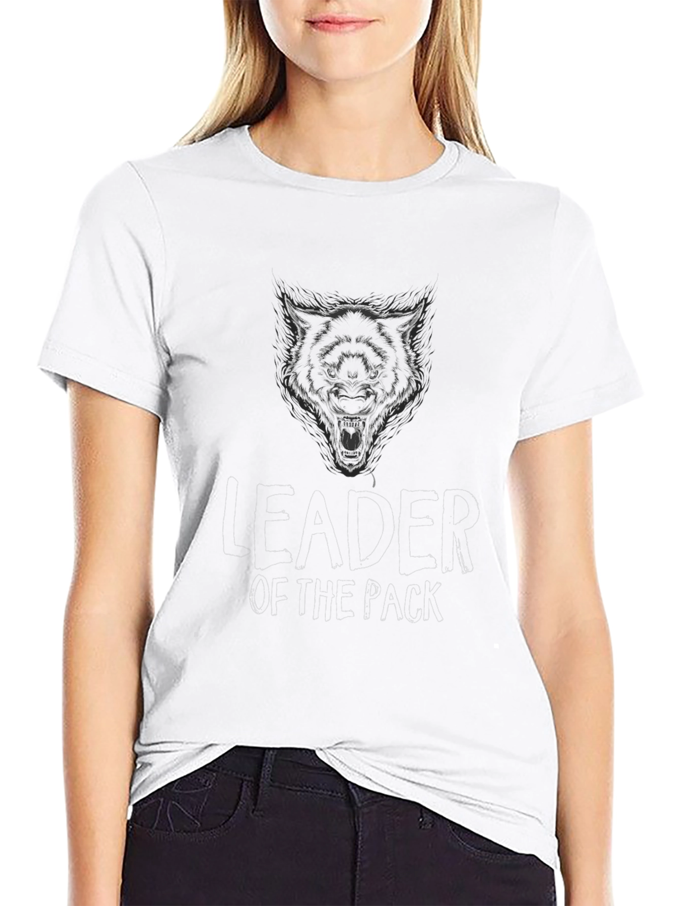 Leader of the Pack Black Graphic Tee